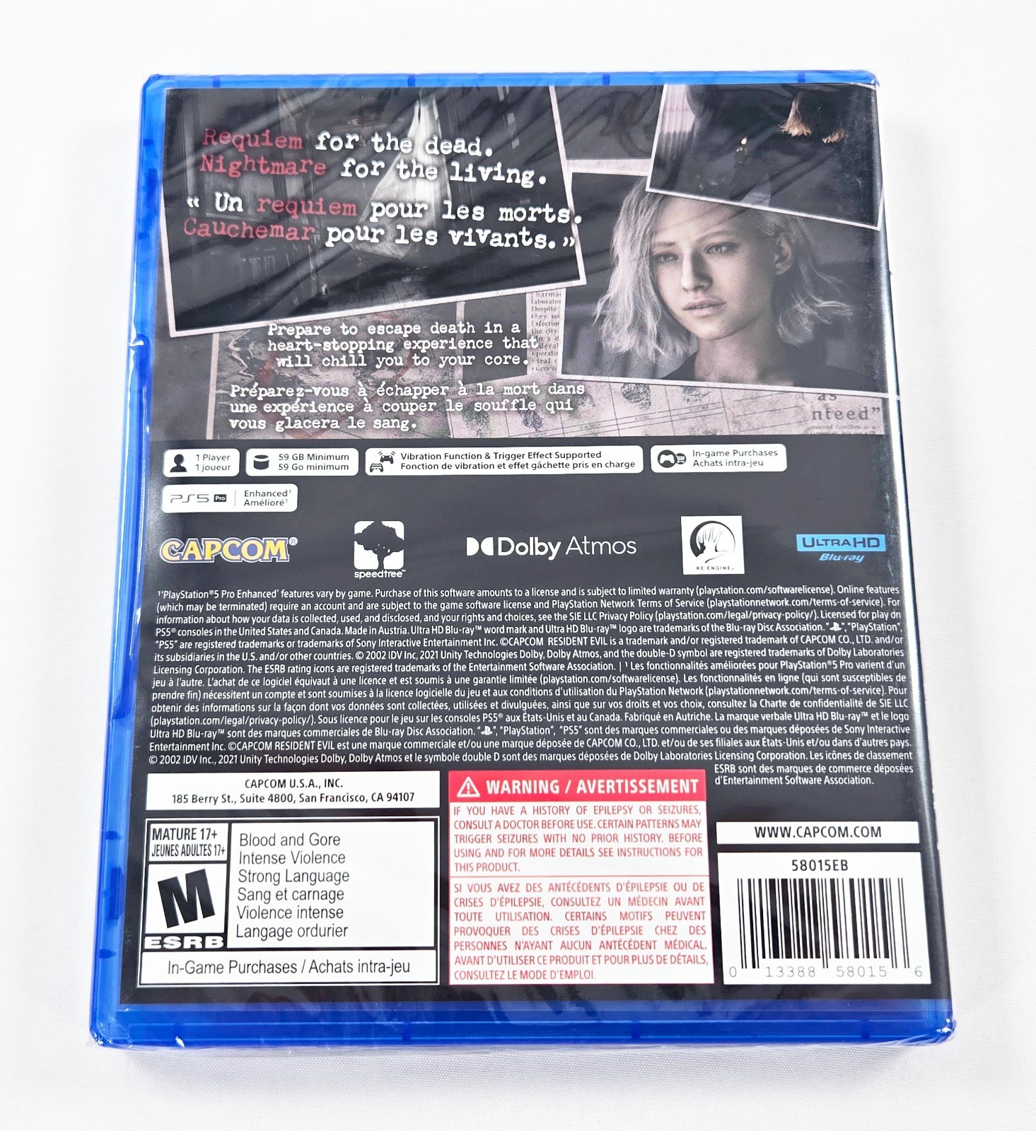 Resident Evil Requiem (Sony PlayStation 5, 2026) Brand New!!!