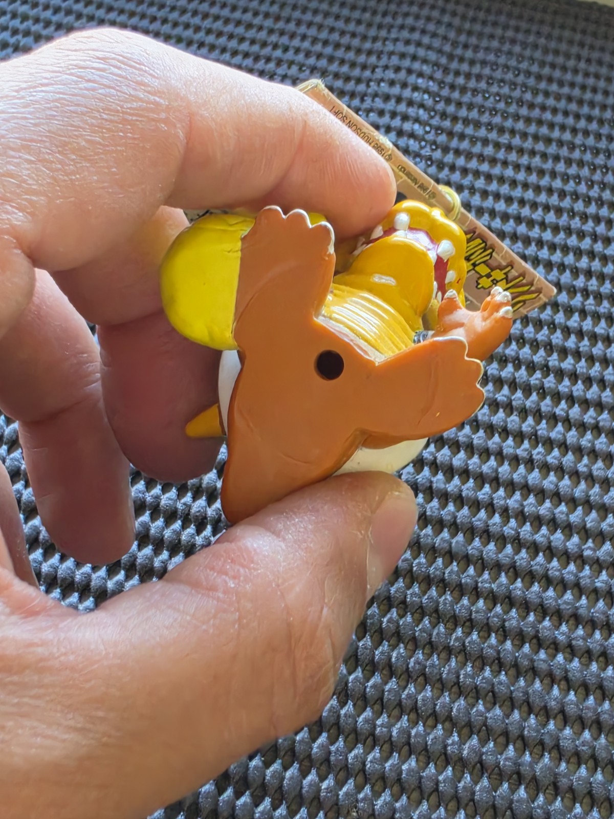Vintage Nintendo Mario Party Keychain Figure N64 NES Rare Promo [BOWSER]