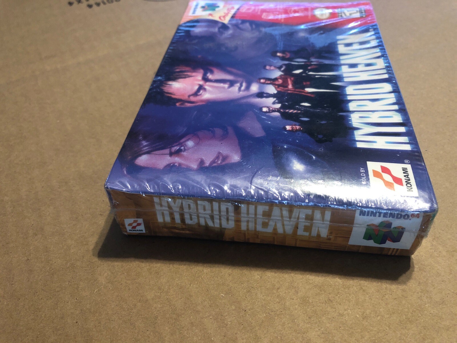 Hybrid Heaven Nintendo 64 New Factory Sealed N64 Wear Outer Box