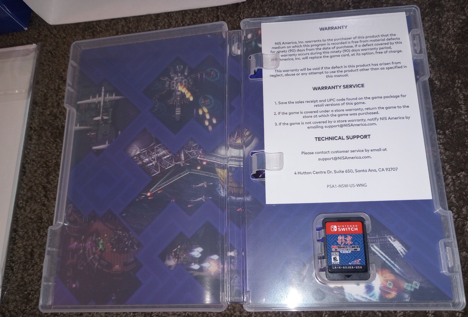 Psikyo Shooting Stars Alpha Limited Edition (Nintendo Switch) complete, CIB