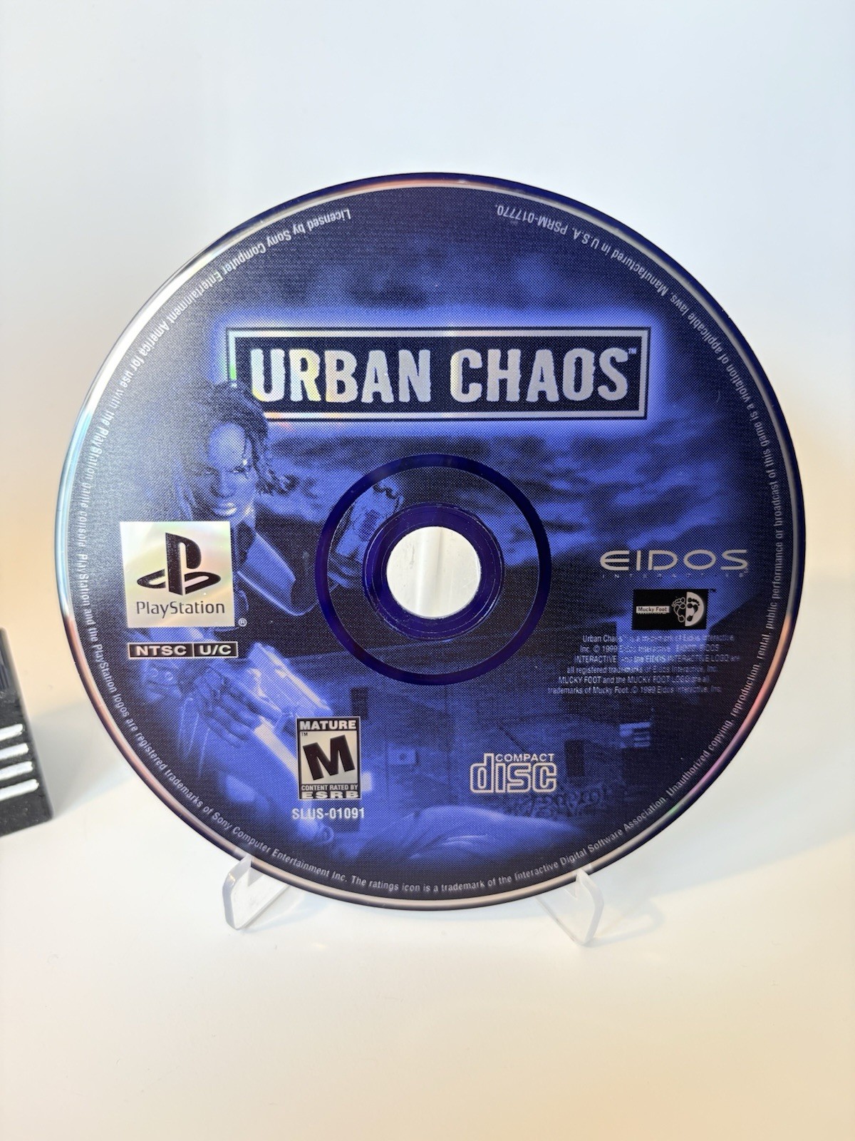 Urban Chaos (Sony Playstation 1 PS1) Complete CIB Excellent w/ 1yr Warranty