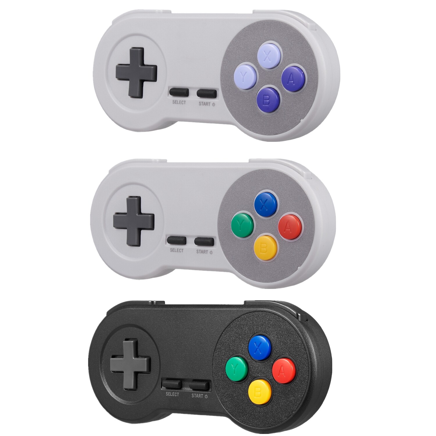 2.4G Wireless USB SNES Controller Gamepad Joystick For PC MAC Win10 Raspberry Pi