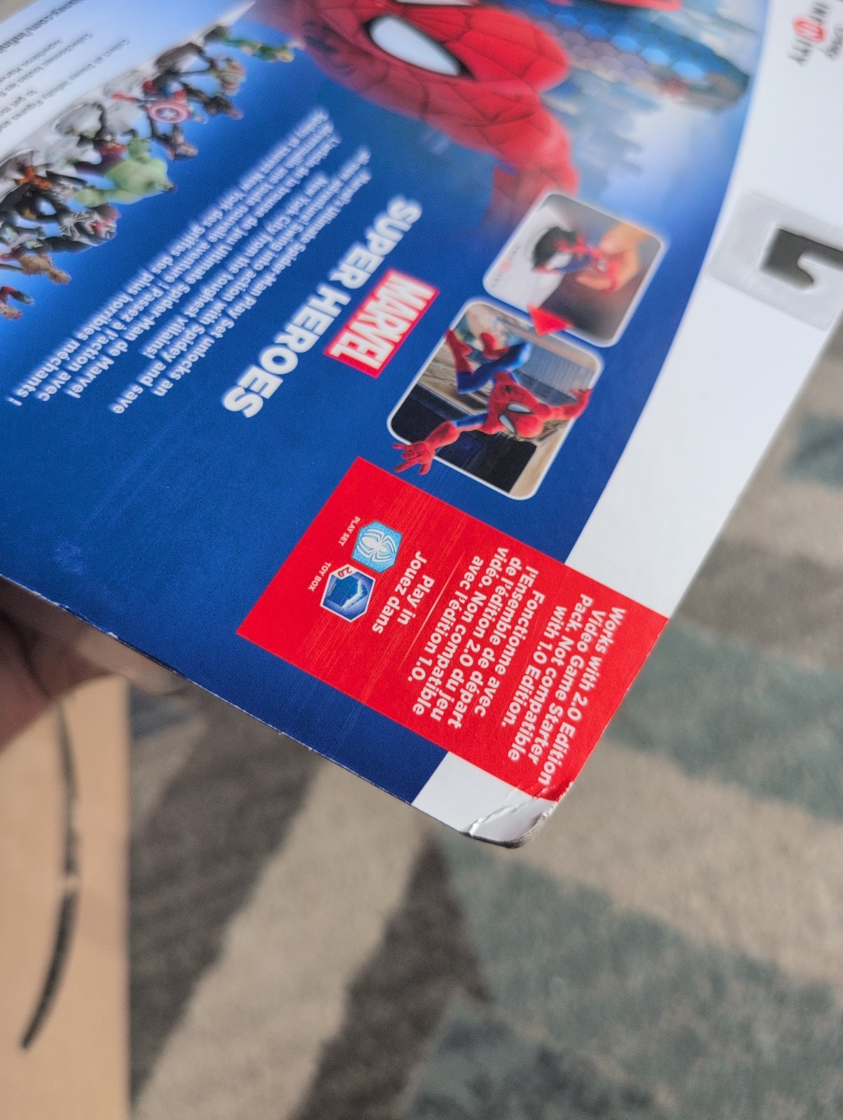 Disney Infinity 2.0 Marvel Ultimate Spider-Man Super Heroes New Sealed Play Set