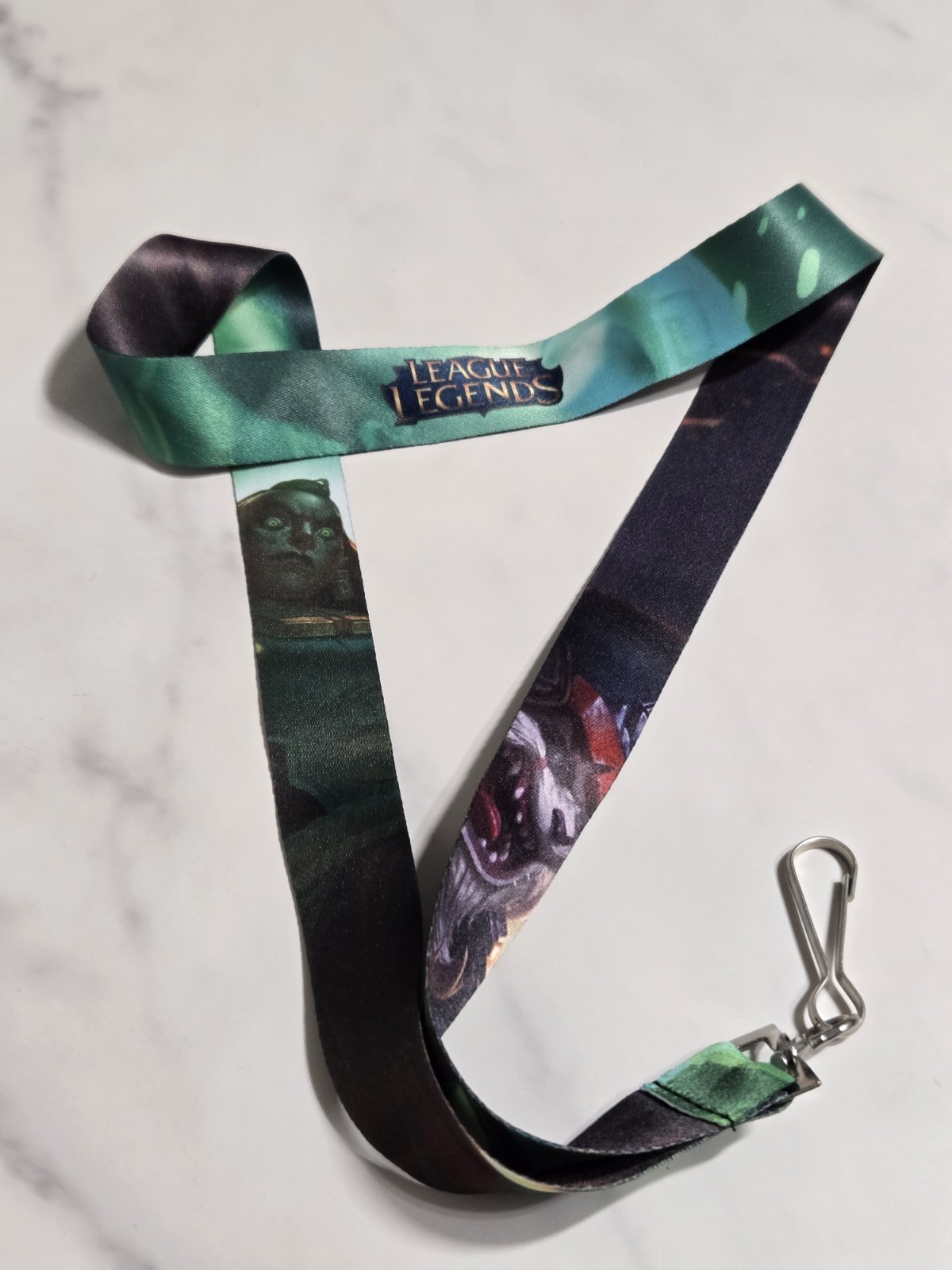 League Of Legends Lanyard Kled and Illaoi Promo Reversible PAX LoL