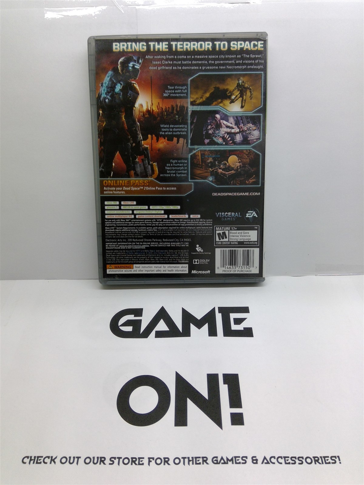 Dead Space 2 (Xbox 360, 2011) Complete Tested Working – Free Ship
