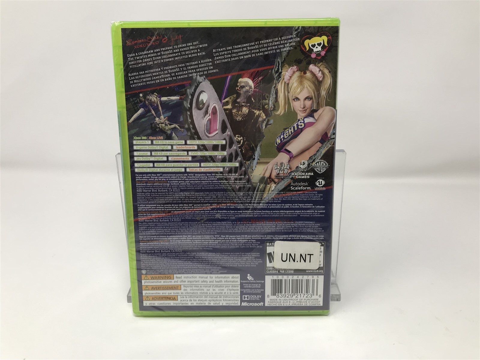 Lollipop Chainsaw – Microsoft Xbox 360 – Brand New & Sealed – VERY RARE