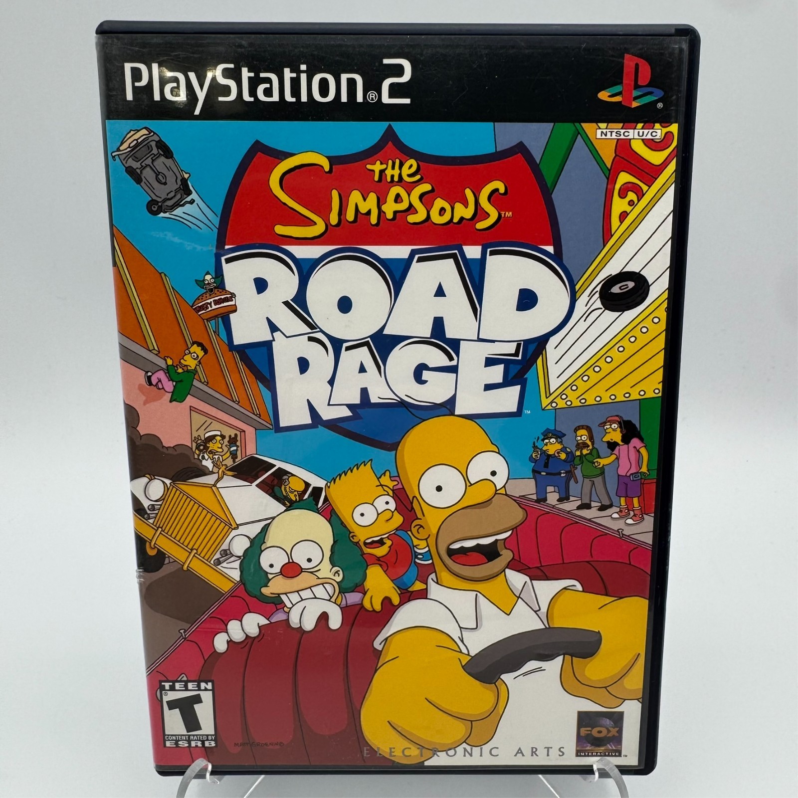 The Simpsons Road Rage PlayStation 2 PS2 – Complete + Reg W/ 1 Year Warranty
