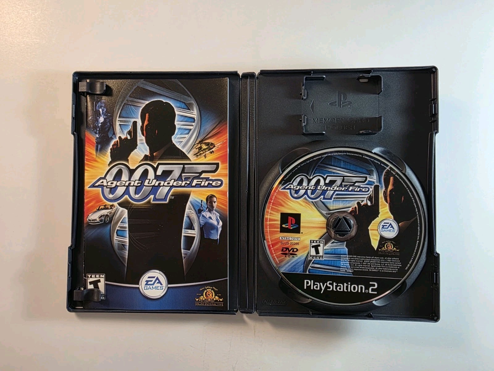 007 Agent Under Fire and Nightfire PS2 Bundle