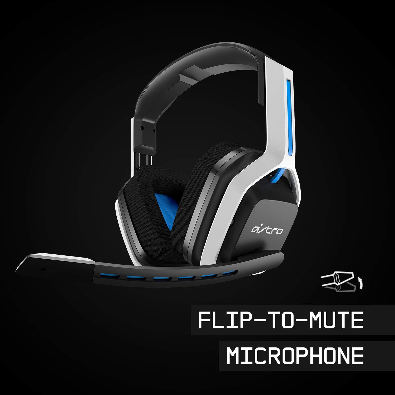 Replacement ASTRO Gaming A20 Wireless Headset Gen 2 PS4 PS5 White/blue NO USB TR