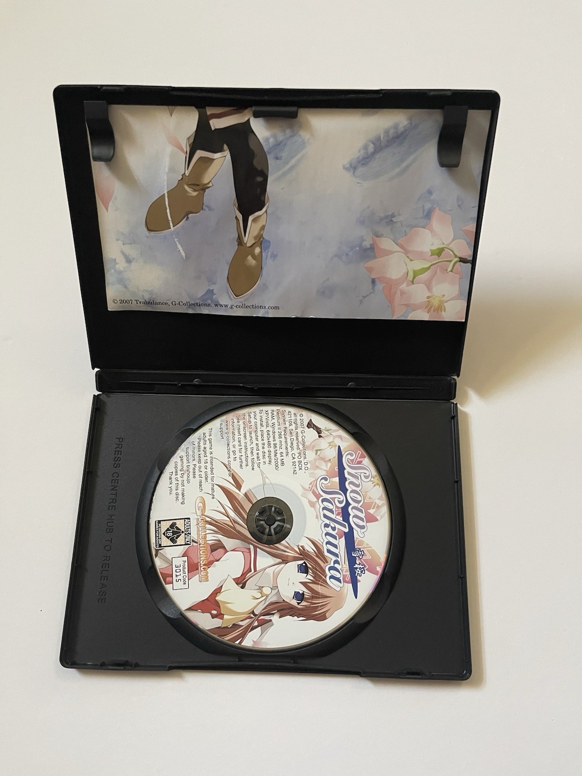 Snow Sakura Visual Novel 18+ Anime PC CD
