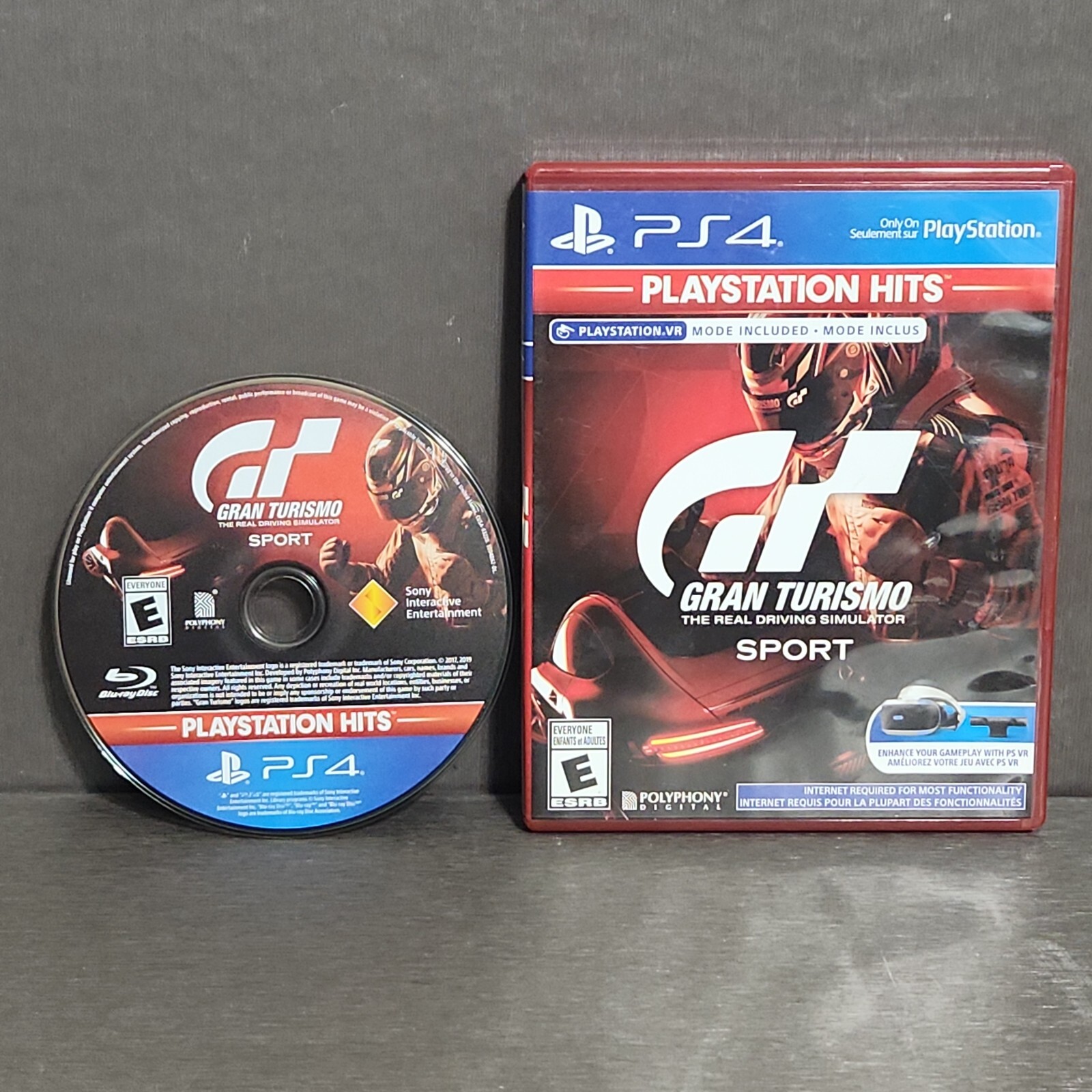Gran Turismo Sport PlayStation 4 PS4 Game Hits