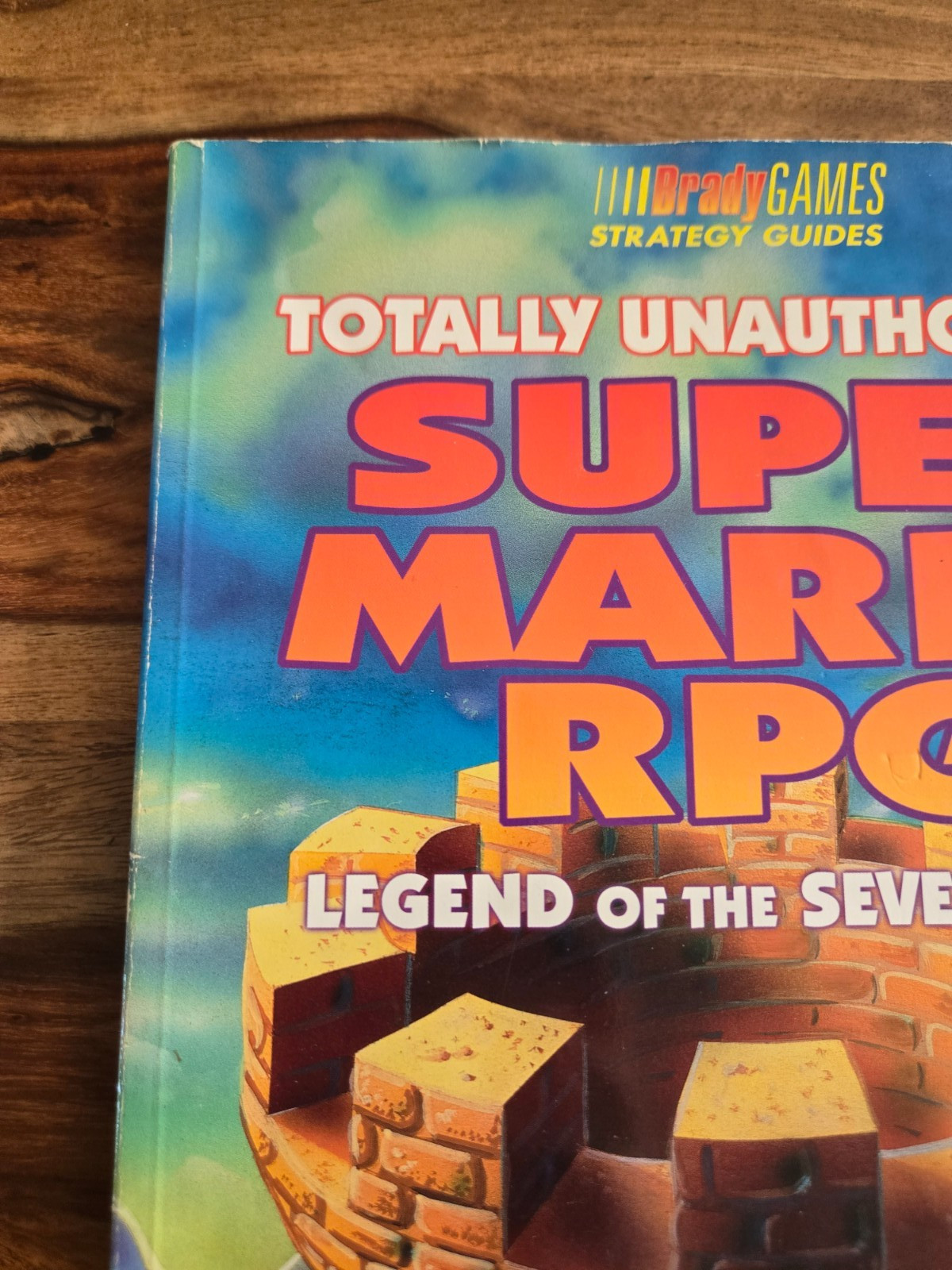 Super Mario RPG Legend Seven Stars SNES Brady Games Strategy Guide