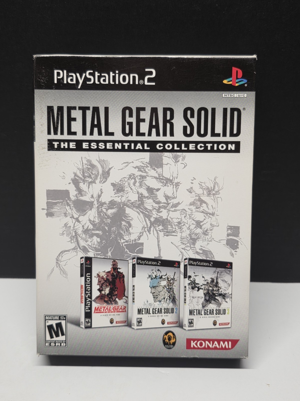 SONY PlayStation 2 PS2 Metal Gear Solid: The Essential Collection COMPLETE Mint