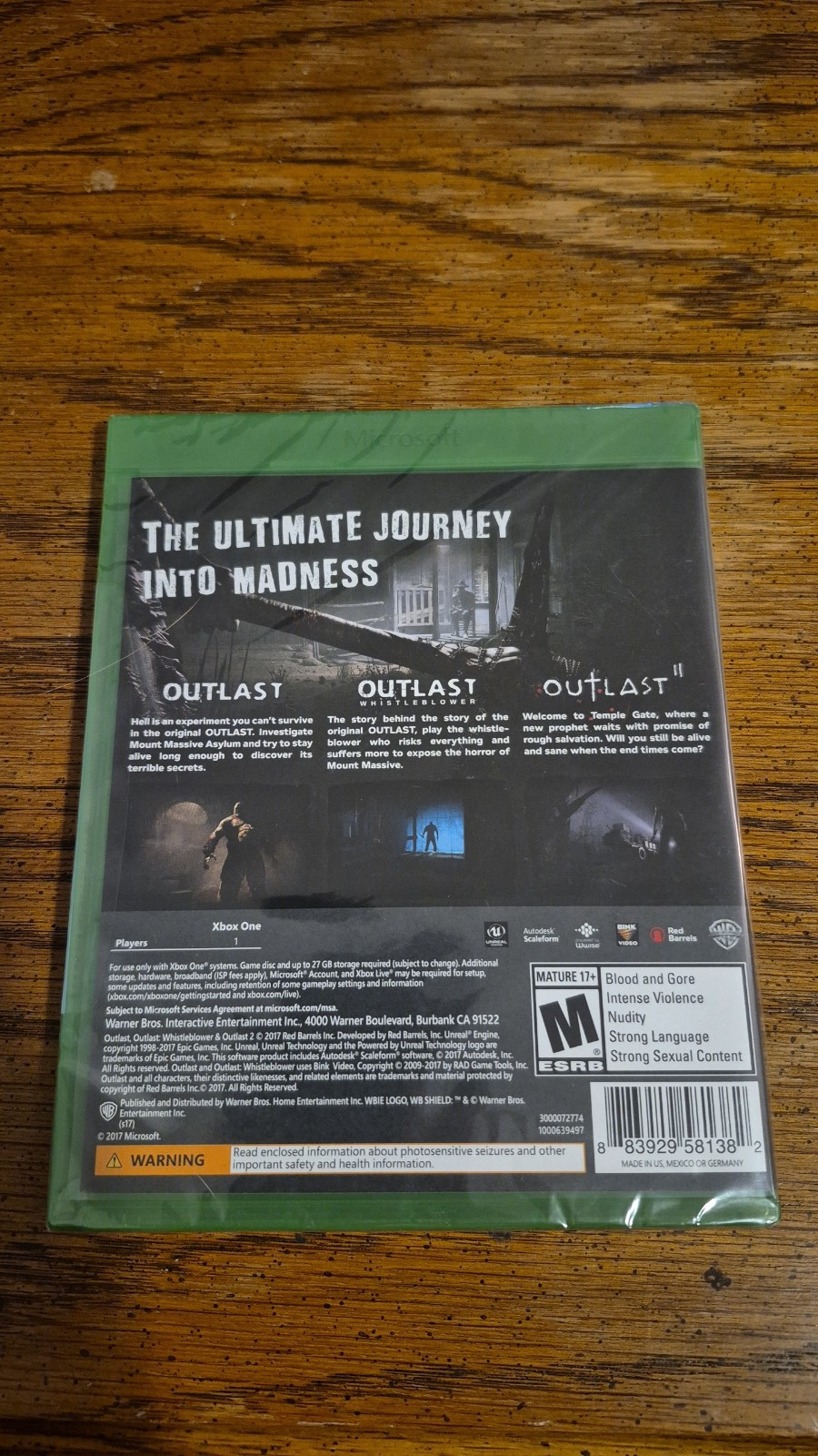 Outlast Trinity – Microsoft Xbox One