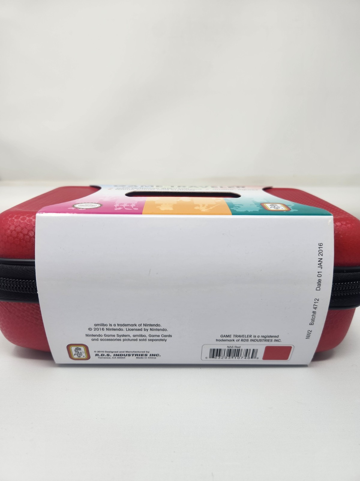 Official amiibo Figure Game Traveler Hard Shell Case New Nintendo 3DS System NA5