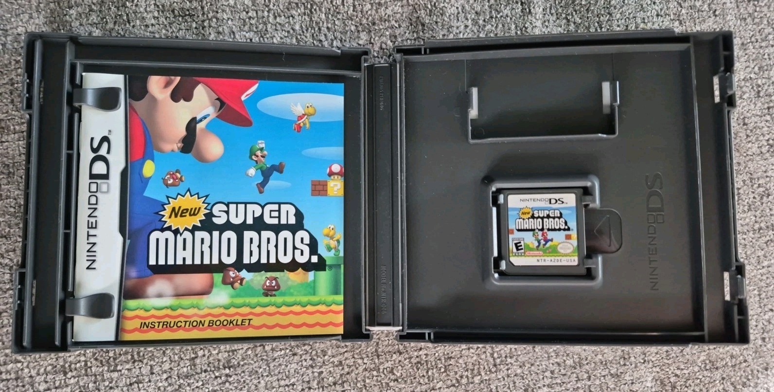 New Super Mario Bros. (Nintendo DS) Complete In Box, Tested & Authentic – USED