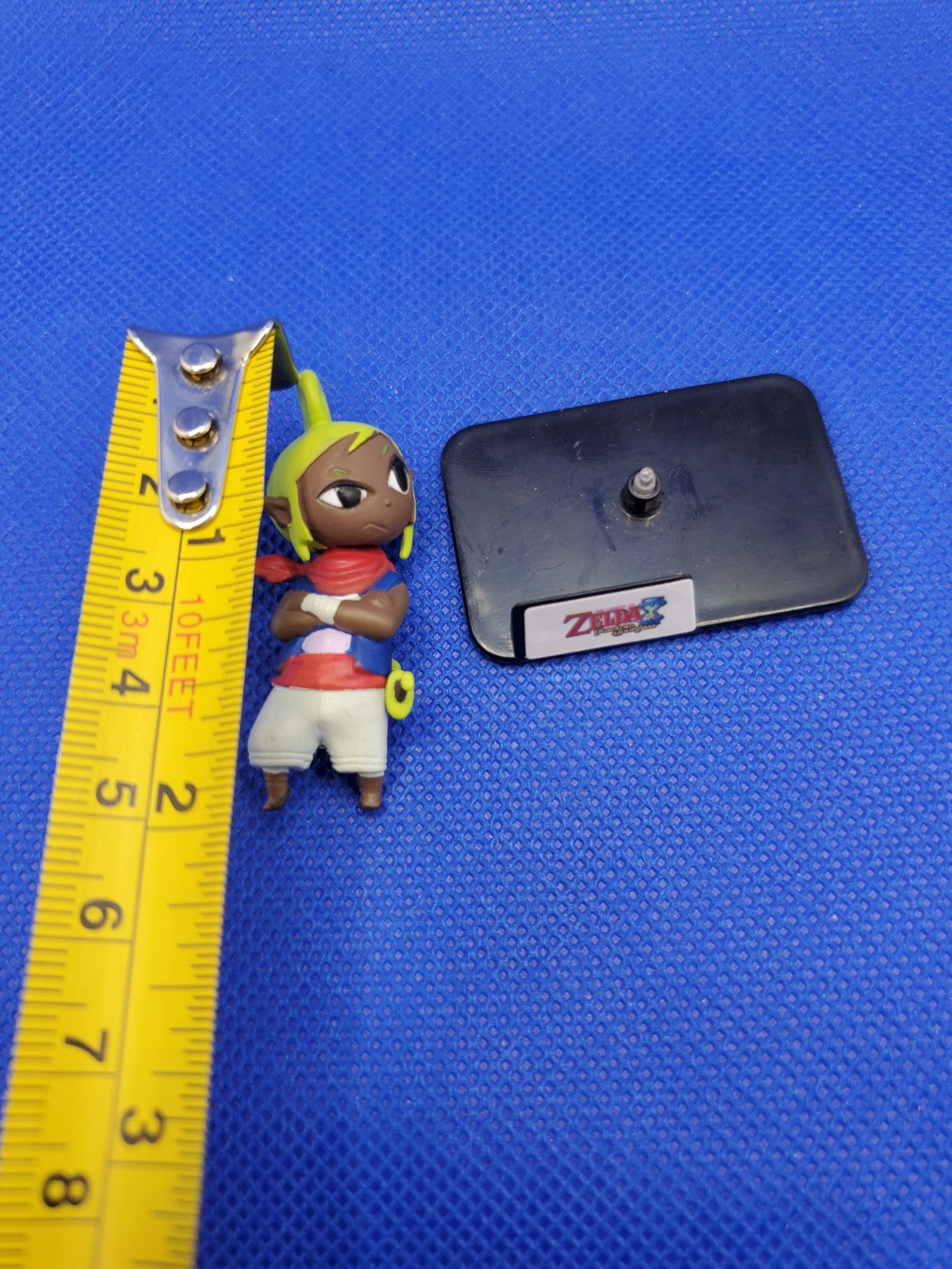 Legend of Zelda Phantom Hourglass Link and Tetra TOMY Mini Figures 2012 2″