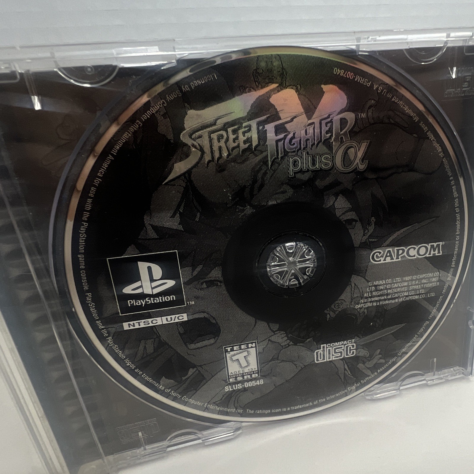 Capcom Street Fighter EX Plus Alpha PS1 1997 NTSC-U/C T Fighting Multiplayer