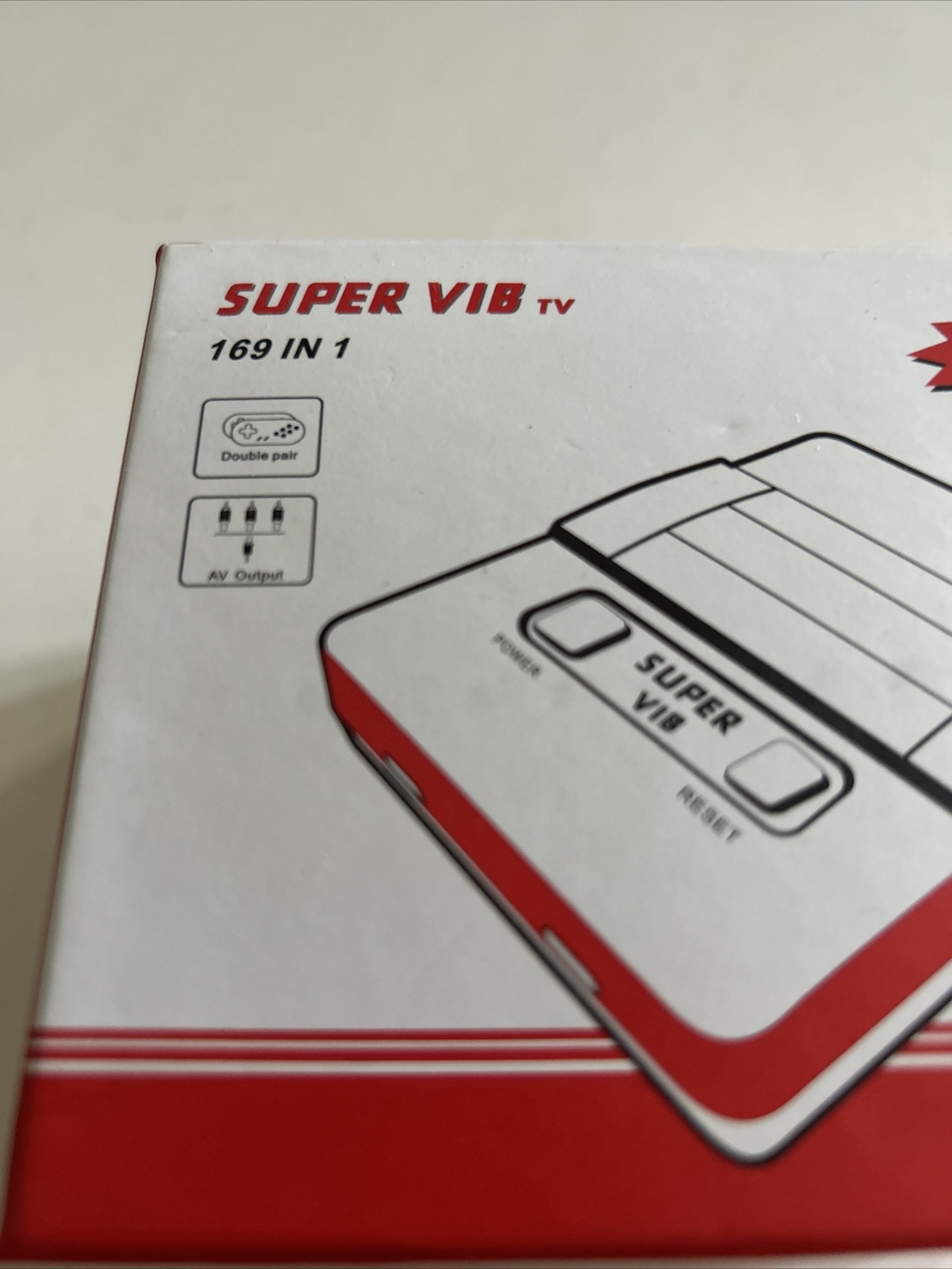 Super VIB Connect-to-TV Video Game Console169 Built In Games + 2 Controllers