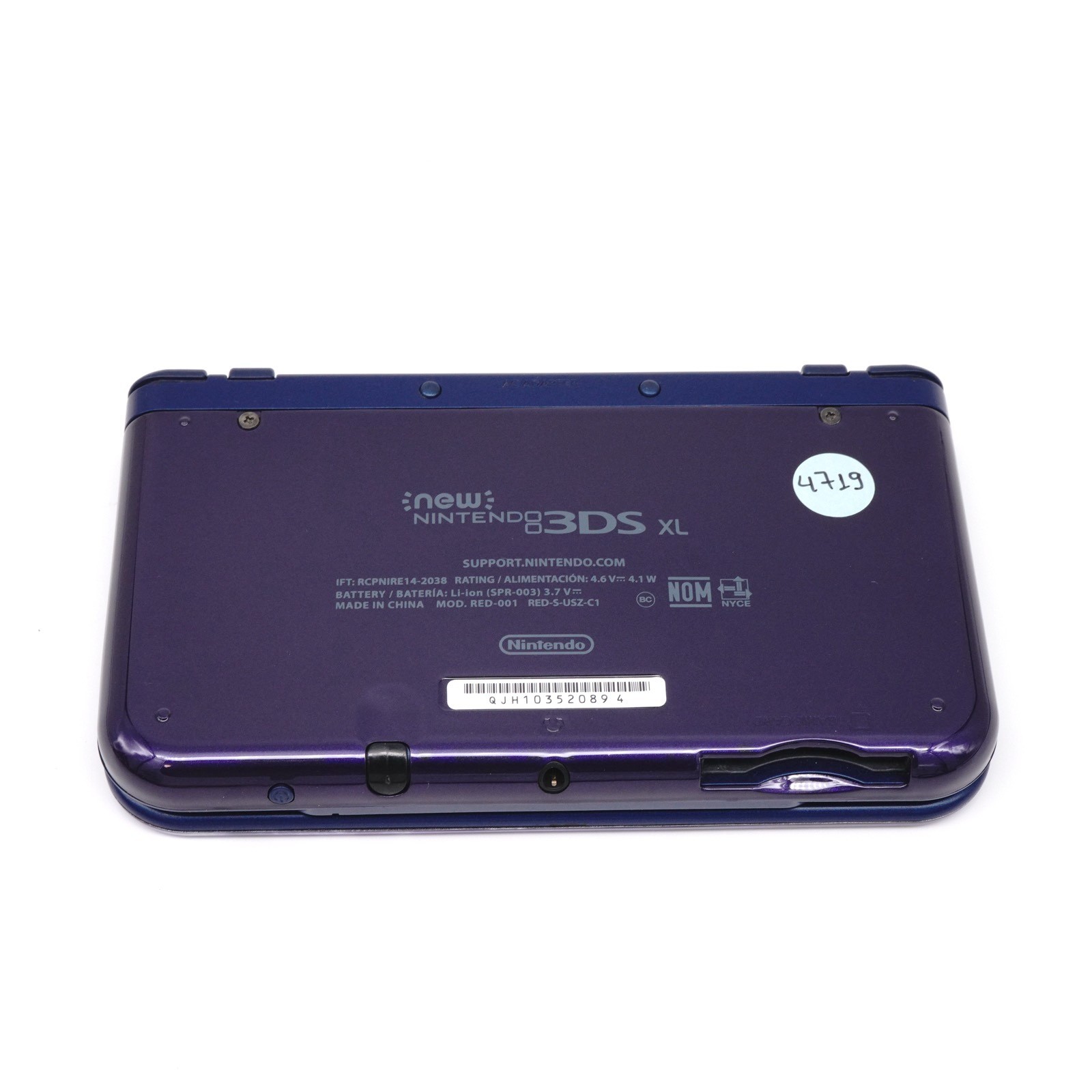Nintendo New 3DS XL LL Galaxy Edition Purple Console + Extras (USA Seller)