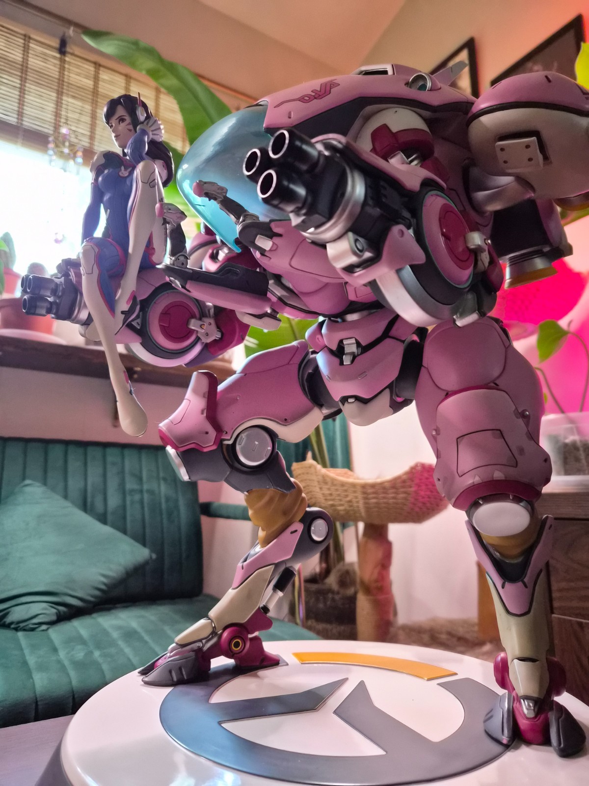 Overwatch D.Va Statue Figure with Box
