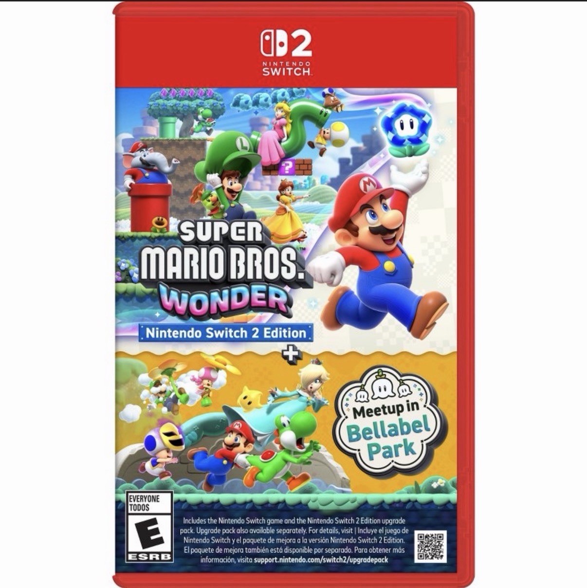 Super Mario Bros. Wonder Nintendo Switch 2 + Meetup in Bellabel Park – BRAND NEW