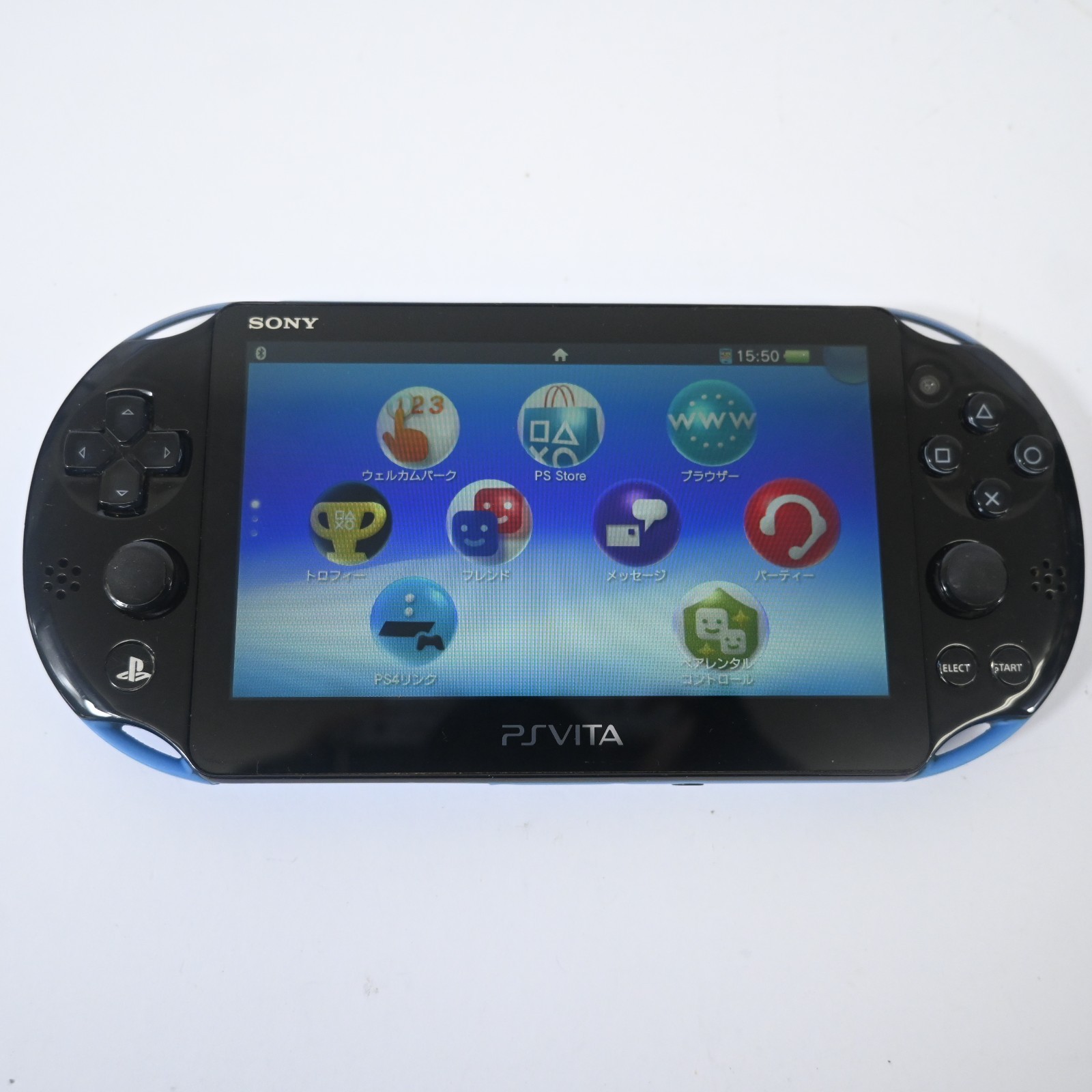Sony PS Vita PCH-2000 Blue Black Wi-Fi Console Value Pack Tested