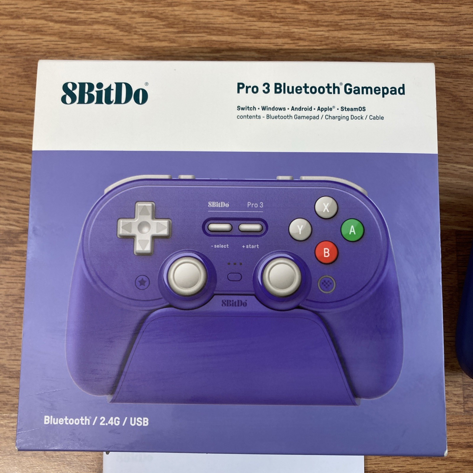 8BitDo Pro 3 Bluetooth Gamepad Controller Nintendo Switch PC Android Apple Steam