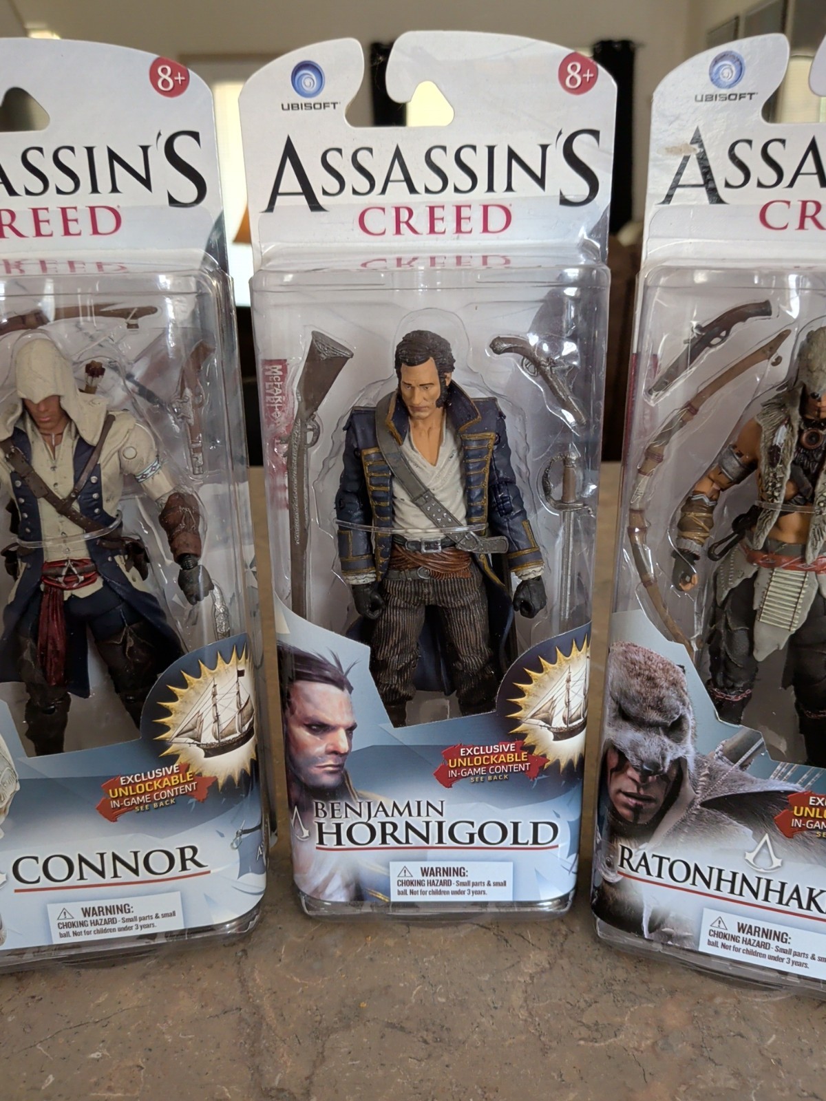 McFarlane Toys Assassin’s Creed Series 1 Action Figures Set Of 3 NEW! SEALED!