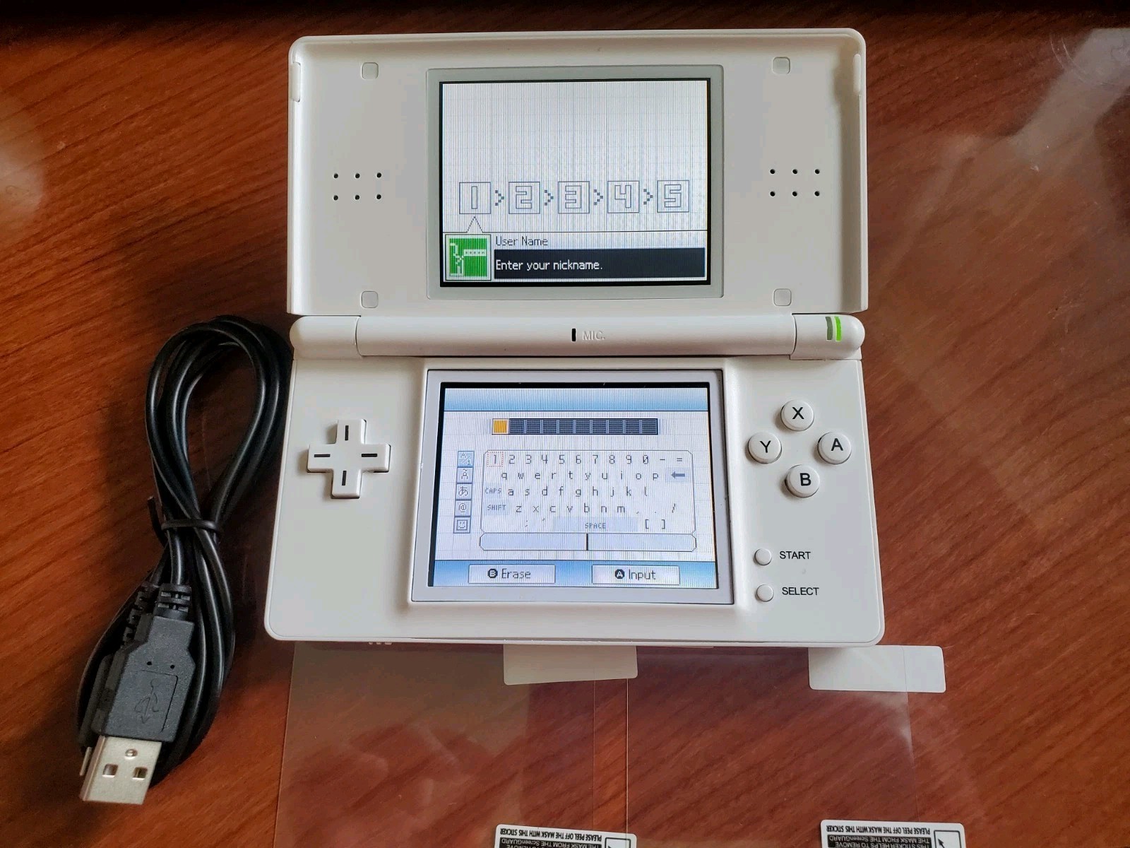 Nintendo DS Lite pokemon giratina Handheld Console – white