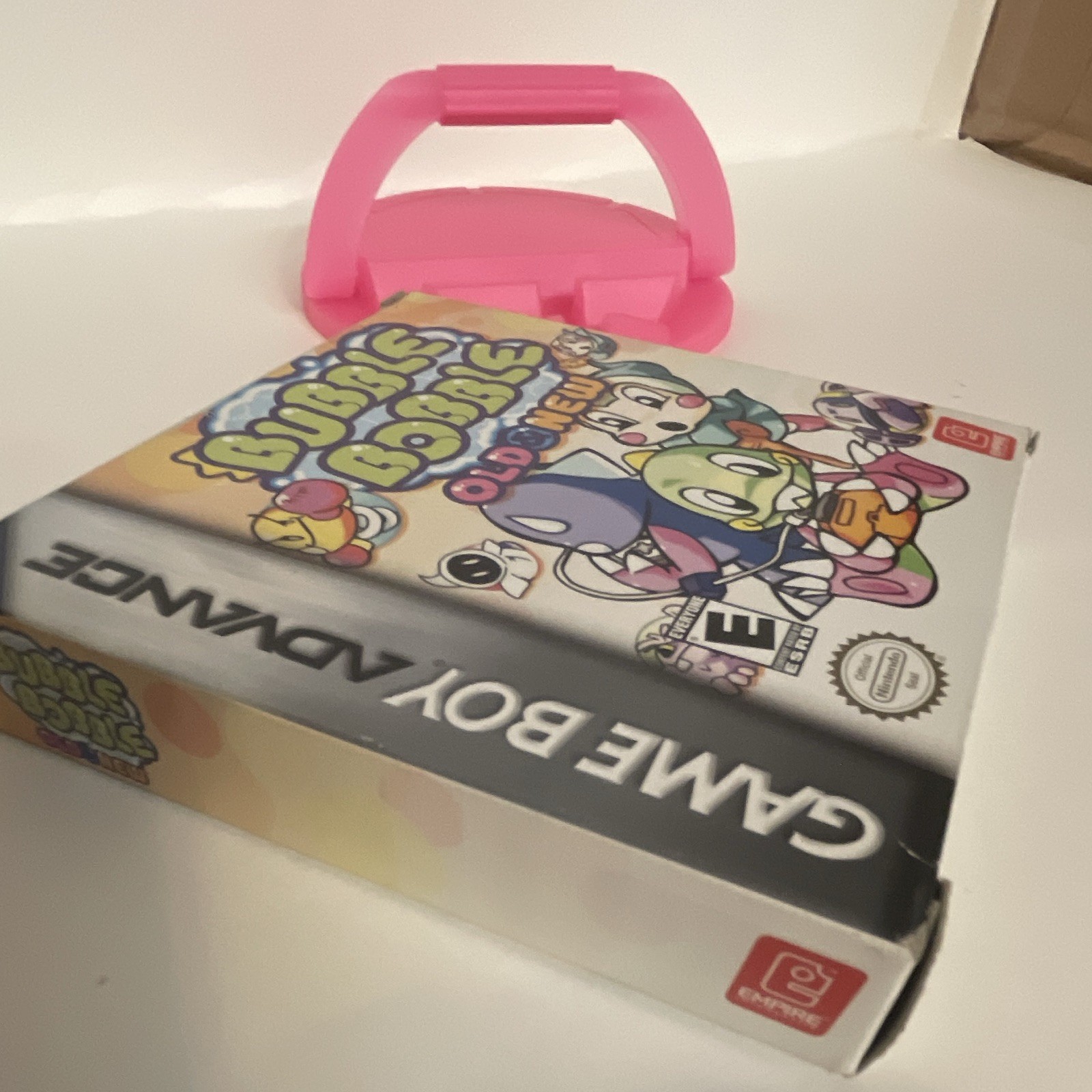 Nintendo Bubble Bobble: Old & New Game Boy Advance BOX AND INSTRUCTIONS ONLY