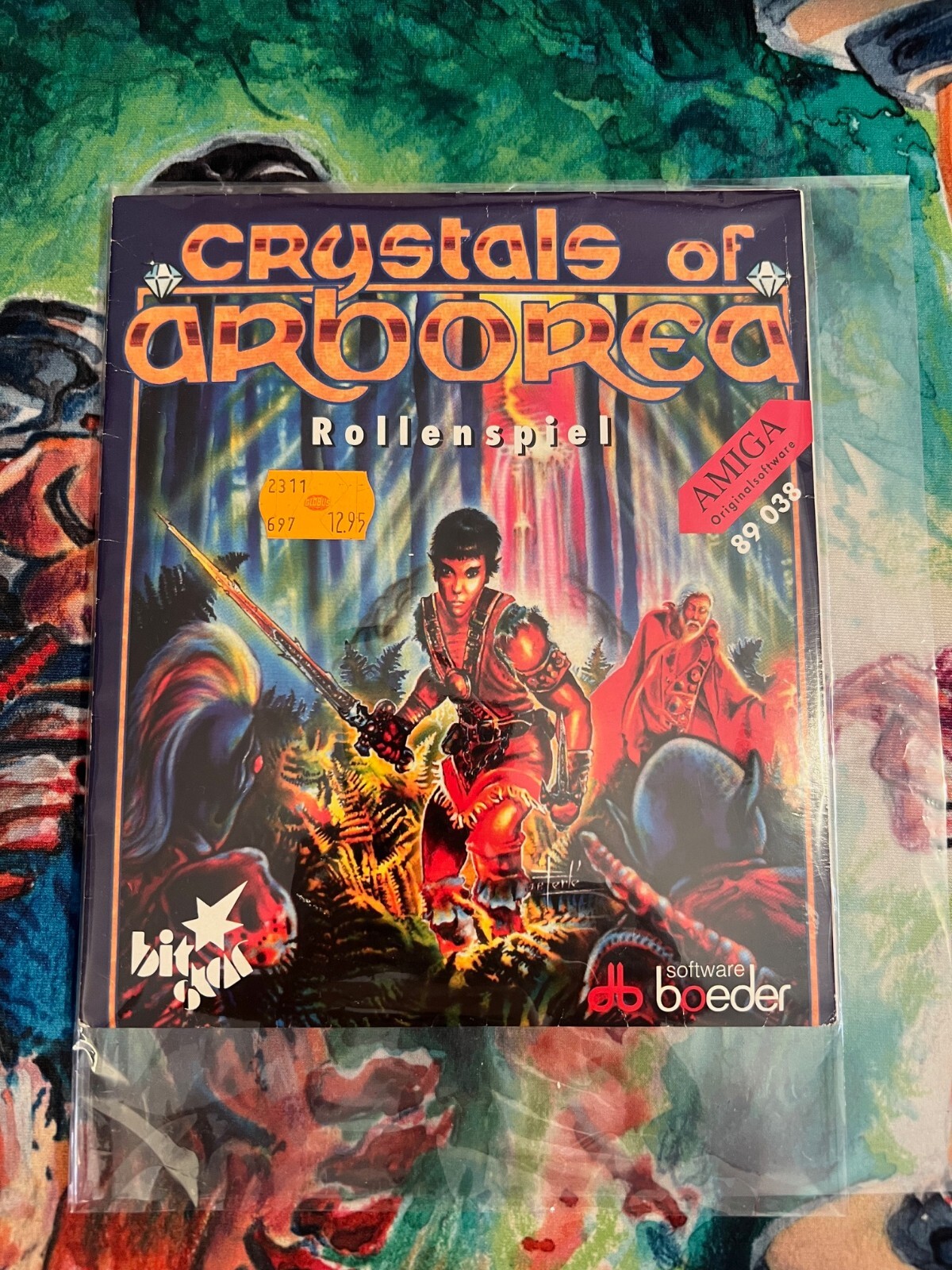 CRYSTALS OF ARBOREA COMMODORE AMIGA ISHAR PERFECT CONDITION SILMARILS