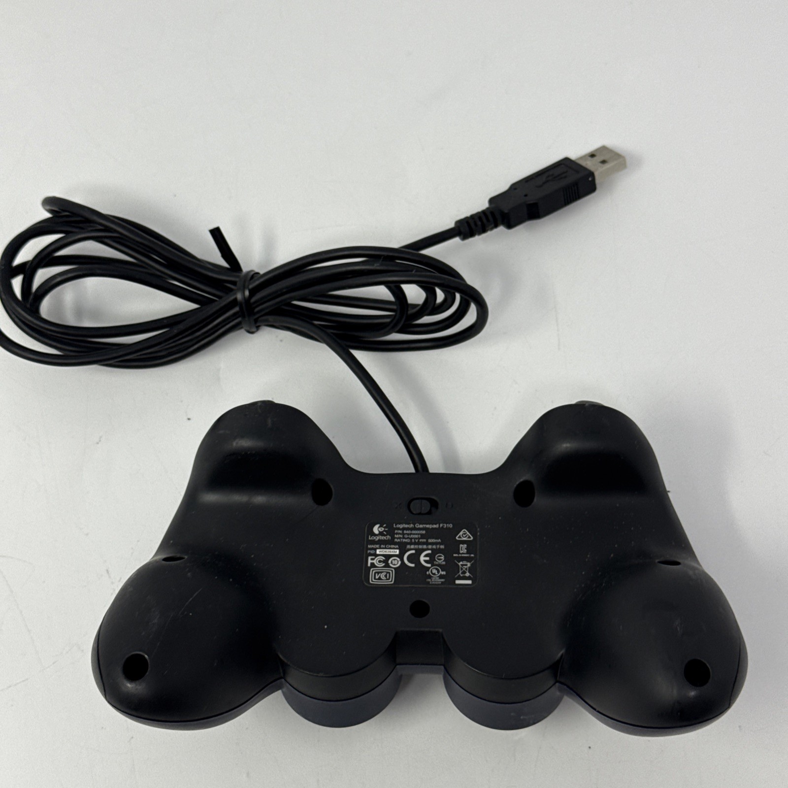 Logitech Gamepad F310 Wired USB Game Controller for PC/Mac G-U0001 840-000058