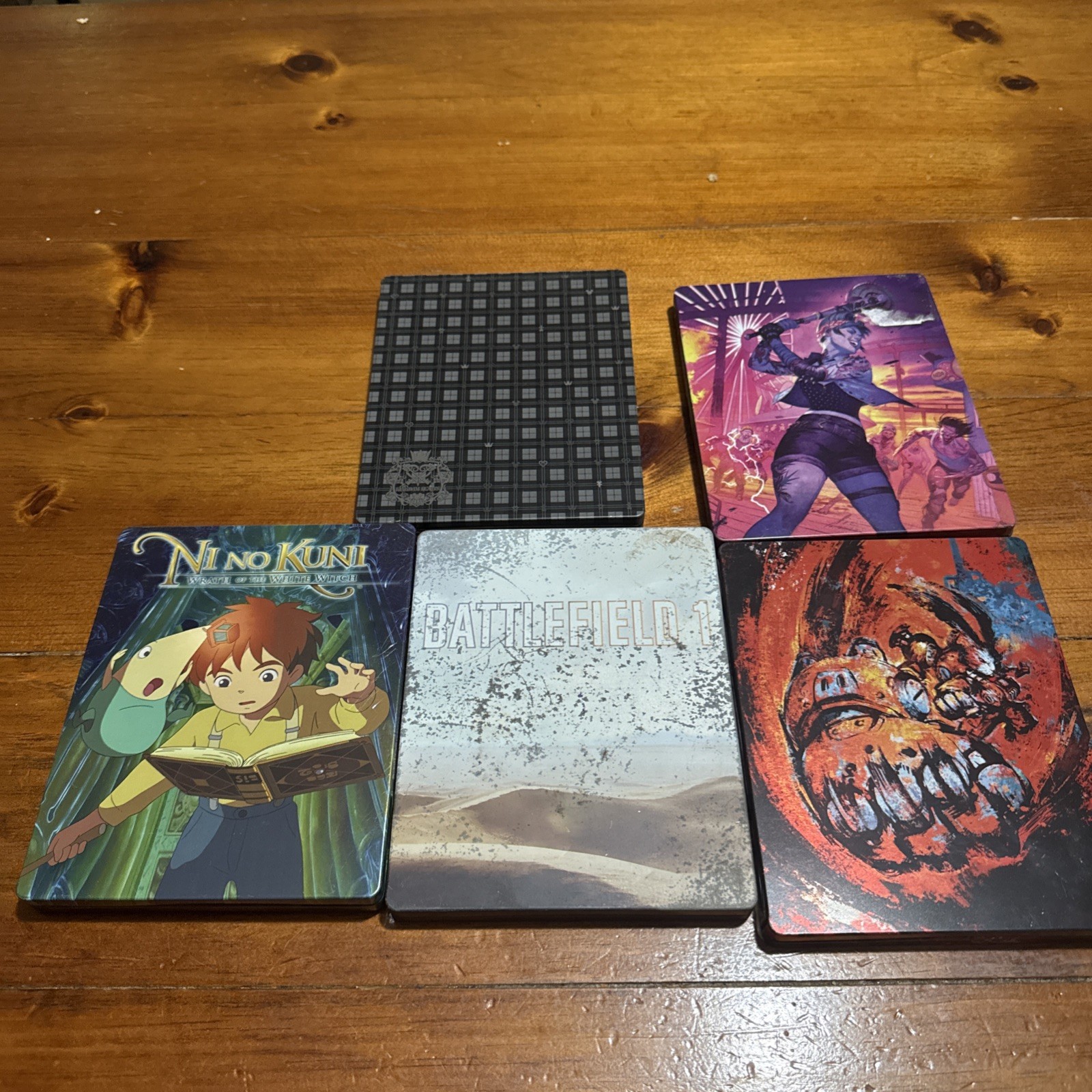 Xbox One PS4 Steelbook ONLY LOT NO GAMES LOT OF