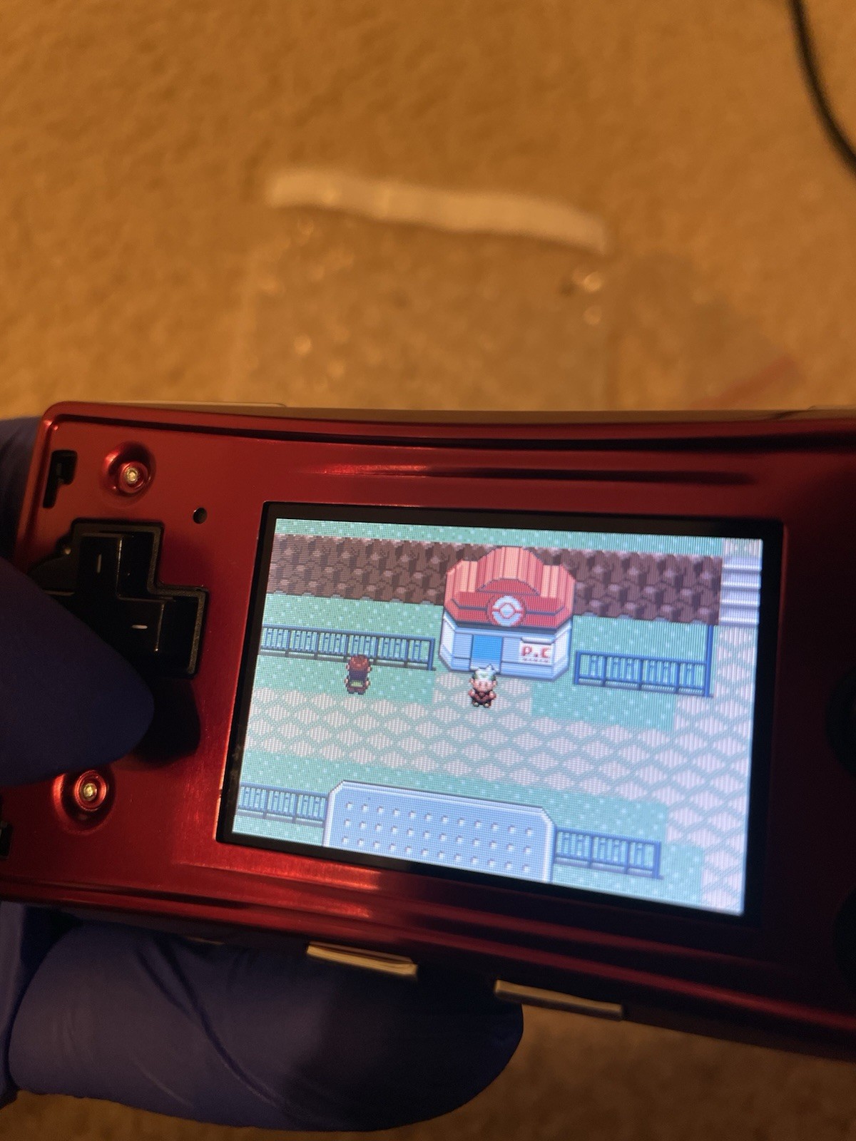 Nintendo Game Boy Micro 20th anniversary edition working with charger and Pouch
