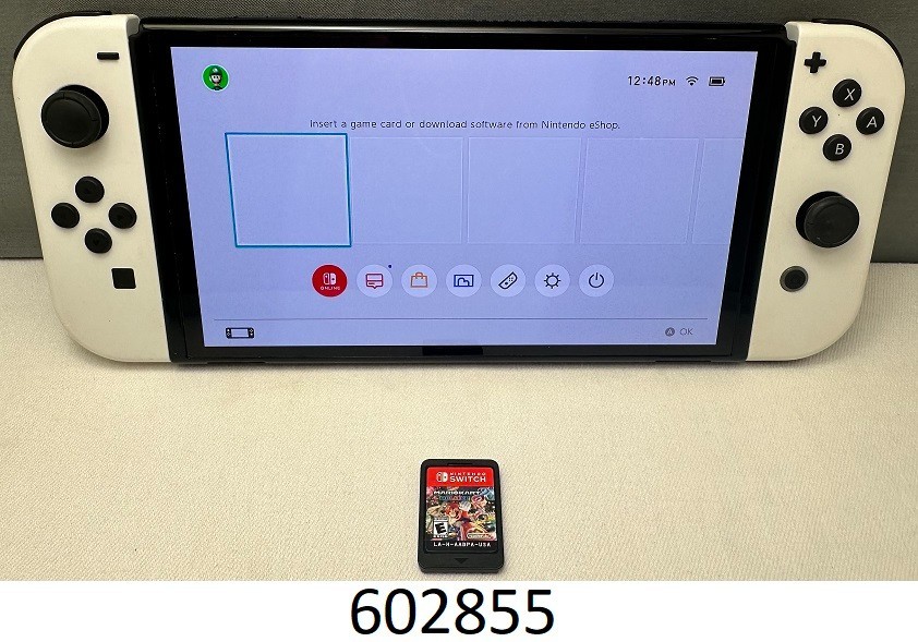 Nintendo Switch OLED Model HEG-001 Handheld Console – 64GB – White – (READ!!!)