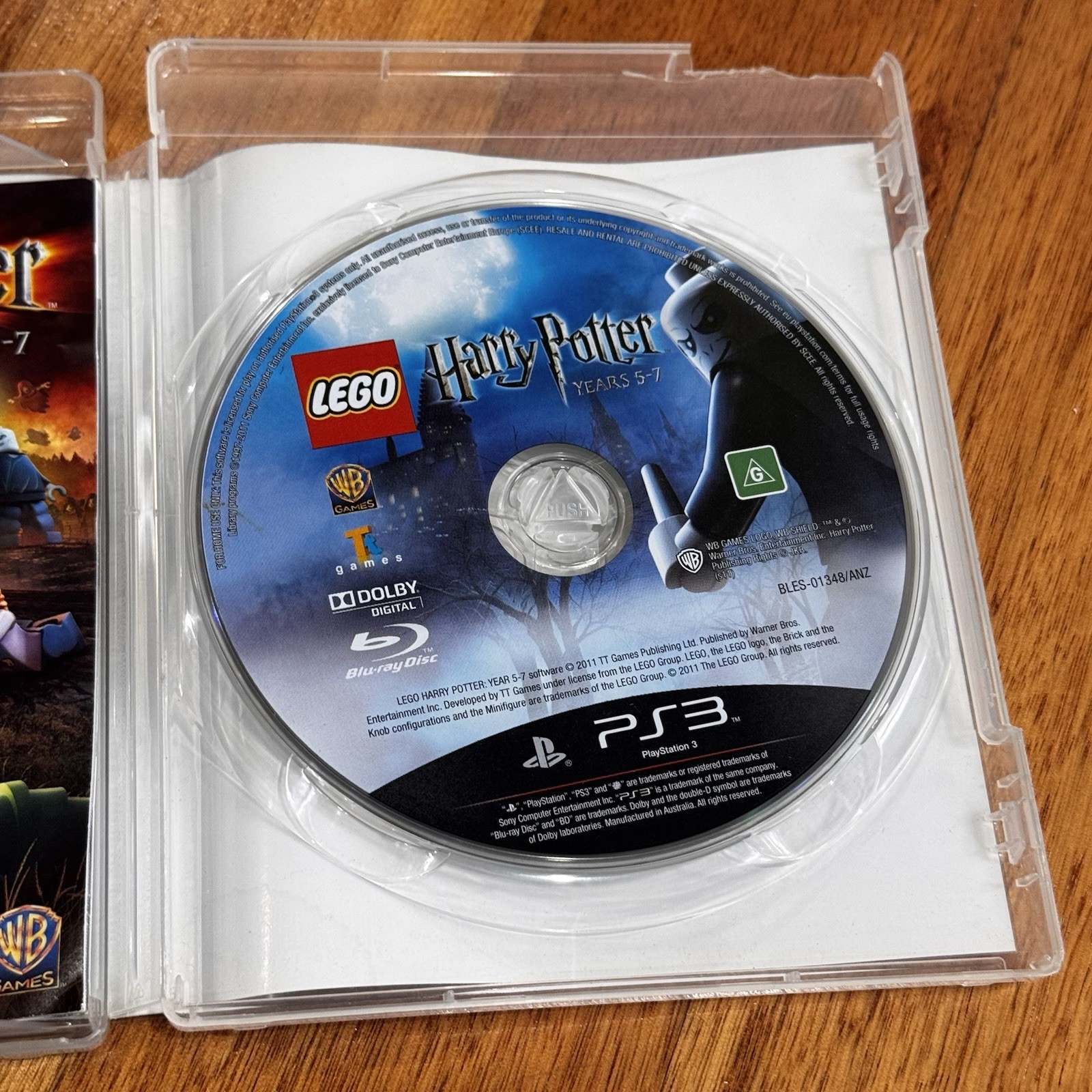 LEGO PlayStation 3 Bundle Harry Potter Years 1-4 & 5-7 Lord Of The Rings Marvel