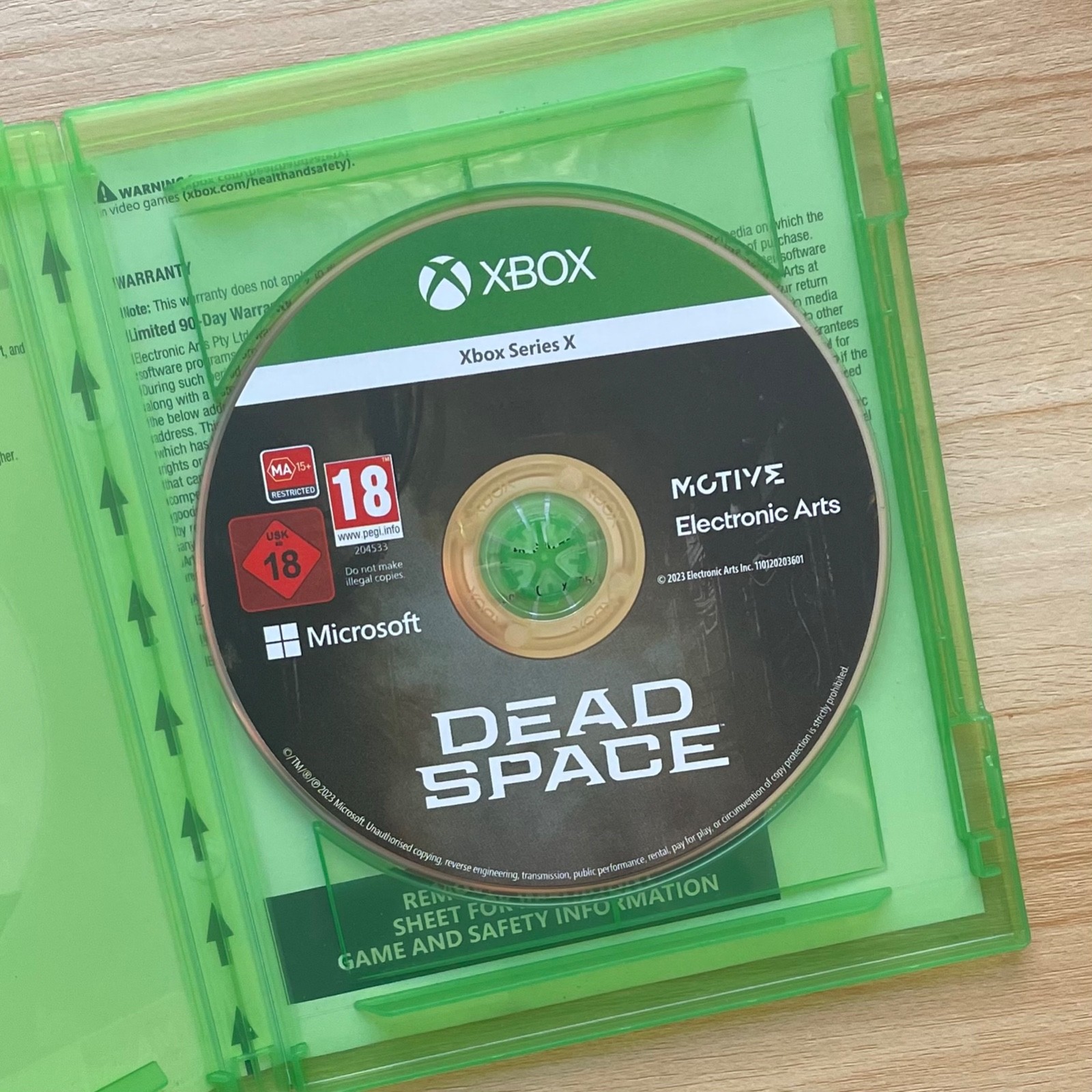 Dead Space 2023 Microsoft Xbox Series X Video Game Electronic Arts