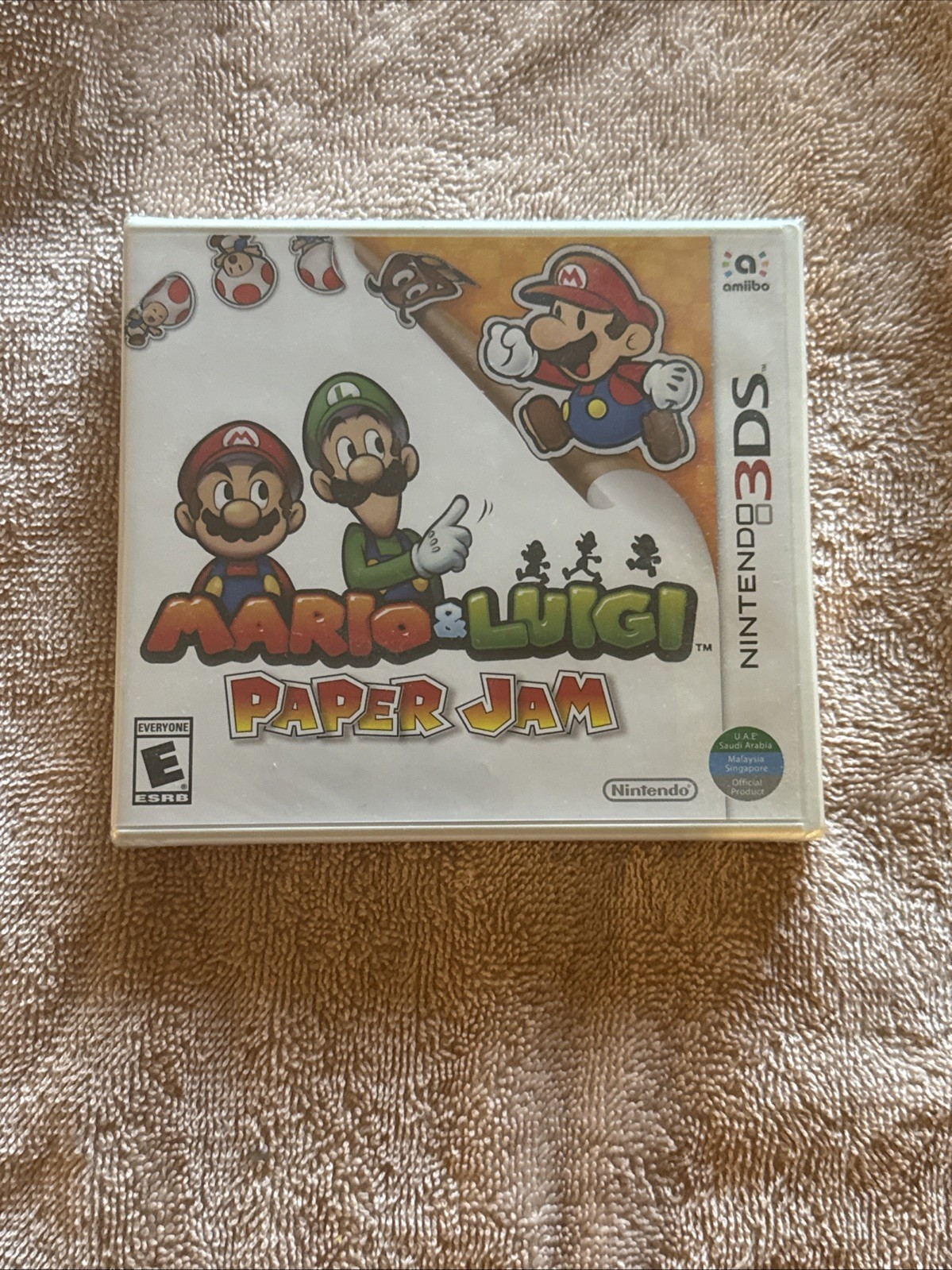 Mario & Luigi Paper Jam Nintendo 3DS Brand New Factory Sealed NTSC USA