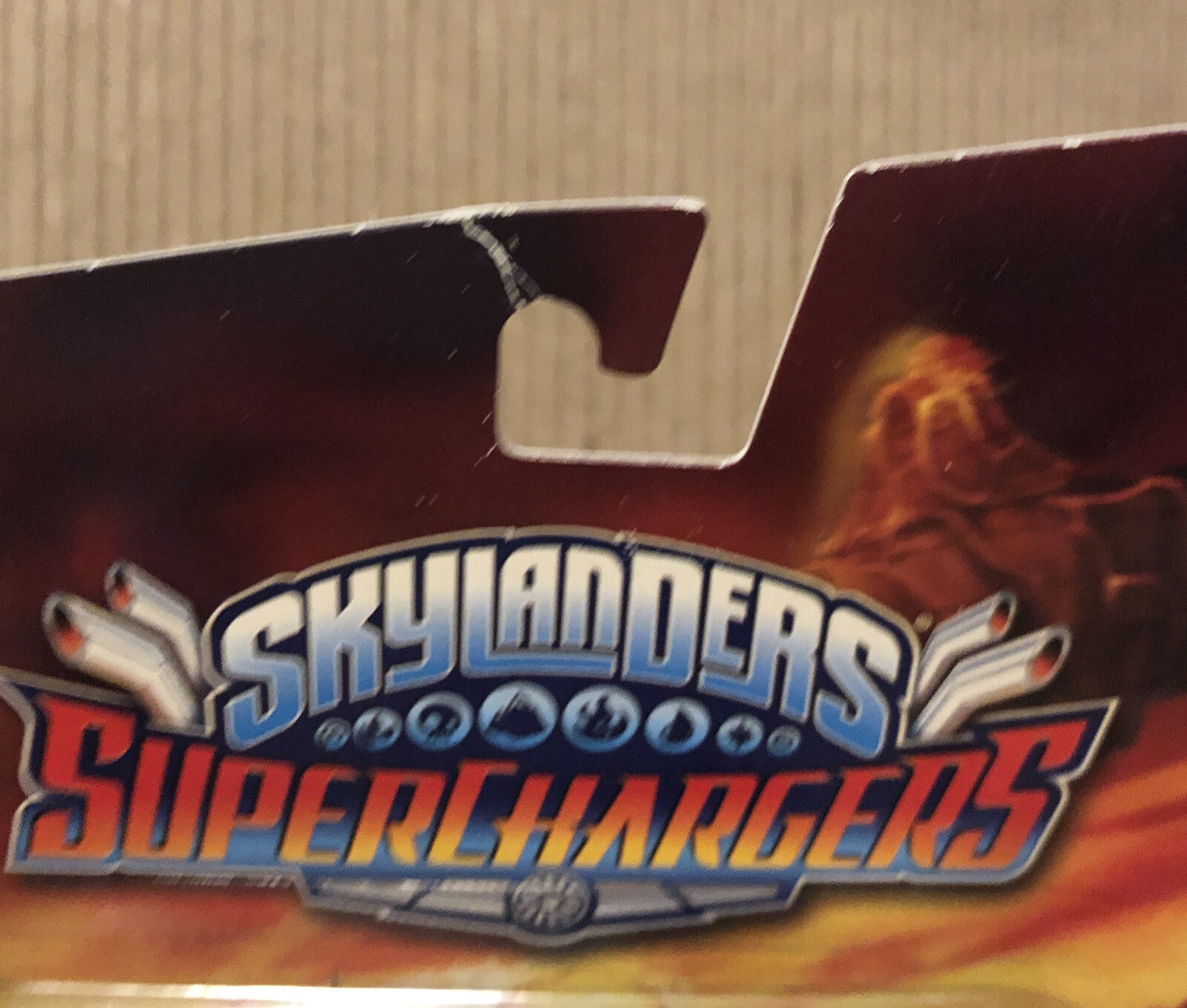 Skylanders Superchargers Burn-Cycle Fire Vehicle Brand New in Package *w/Bends*