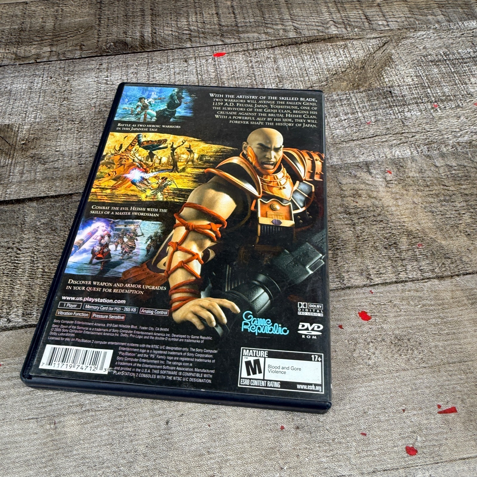 Genji Dawn of the Samurai – Sony PlayStation 2 (2005)