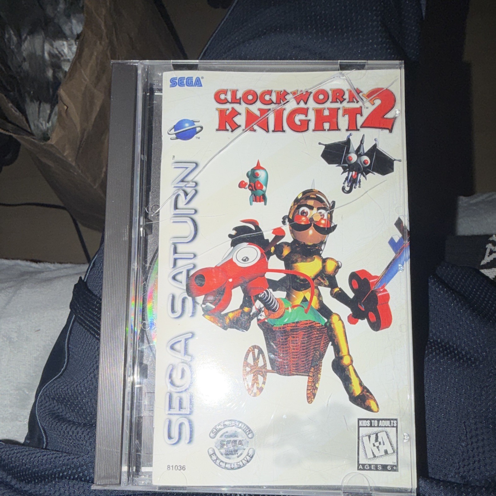 SEGA Clockwork Knight 2 for Sega Saturn – Clockwork Knight Series (KA)