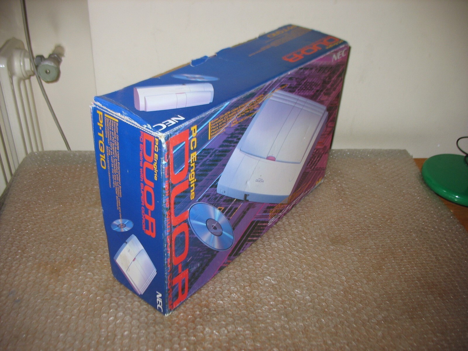 BOXED NEC PC ENGINE DUO R SUPER CD ROM CONSOLE JAP IMPORT!
