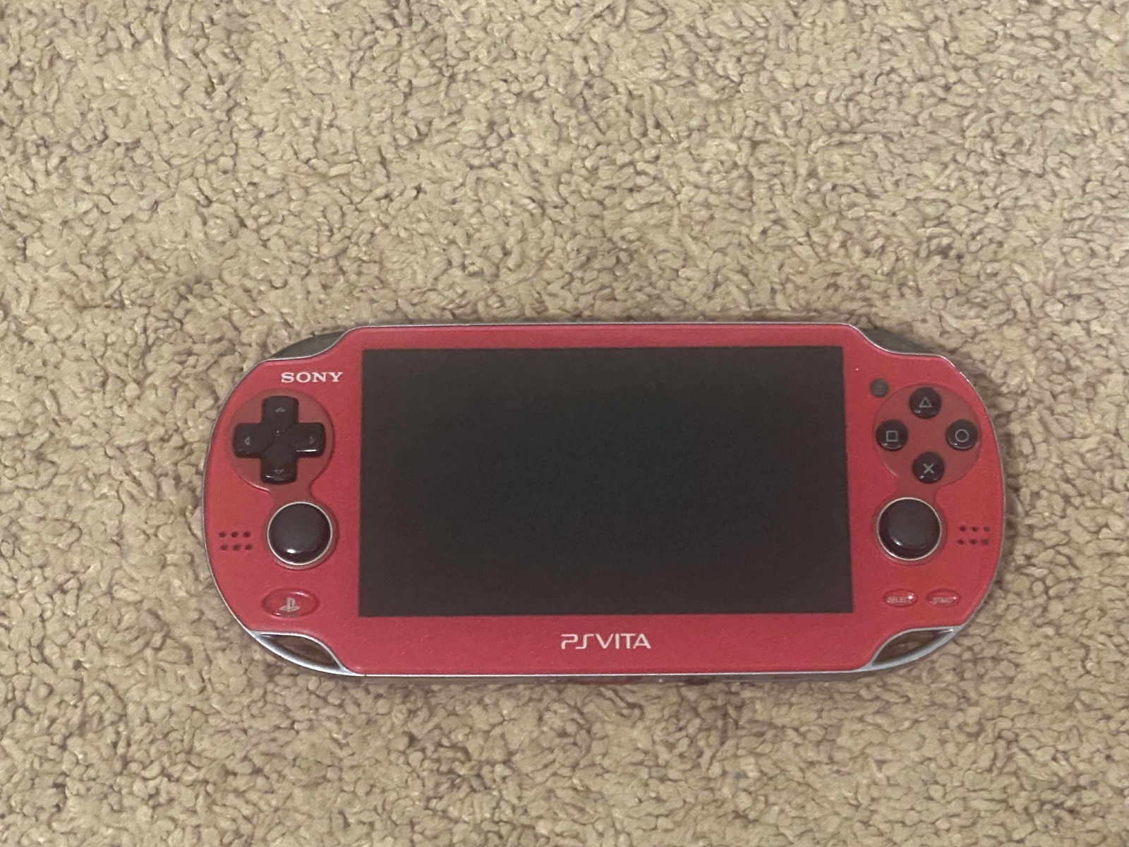 Sony PS Vita OLED PCH-1000/1100 Red Model WIFI with Charger – SHIP IN 1-DAY