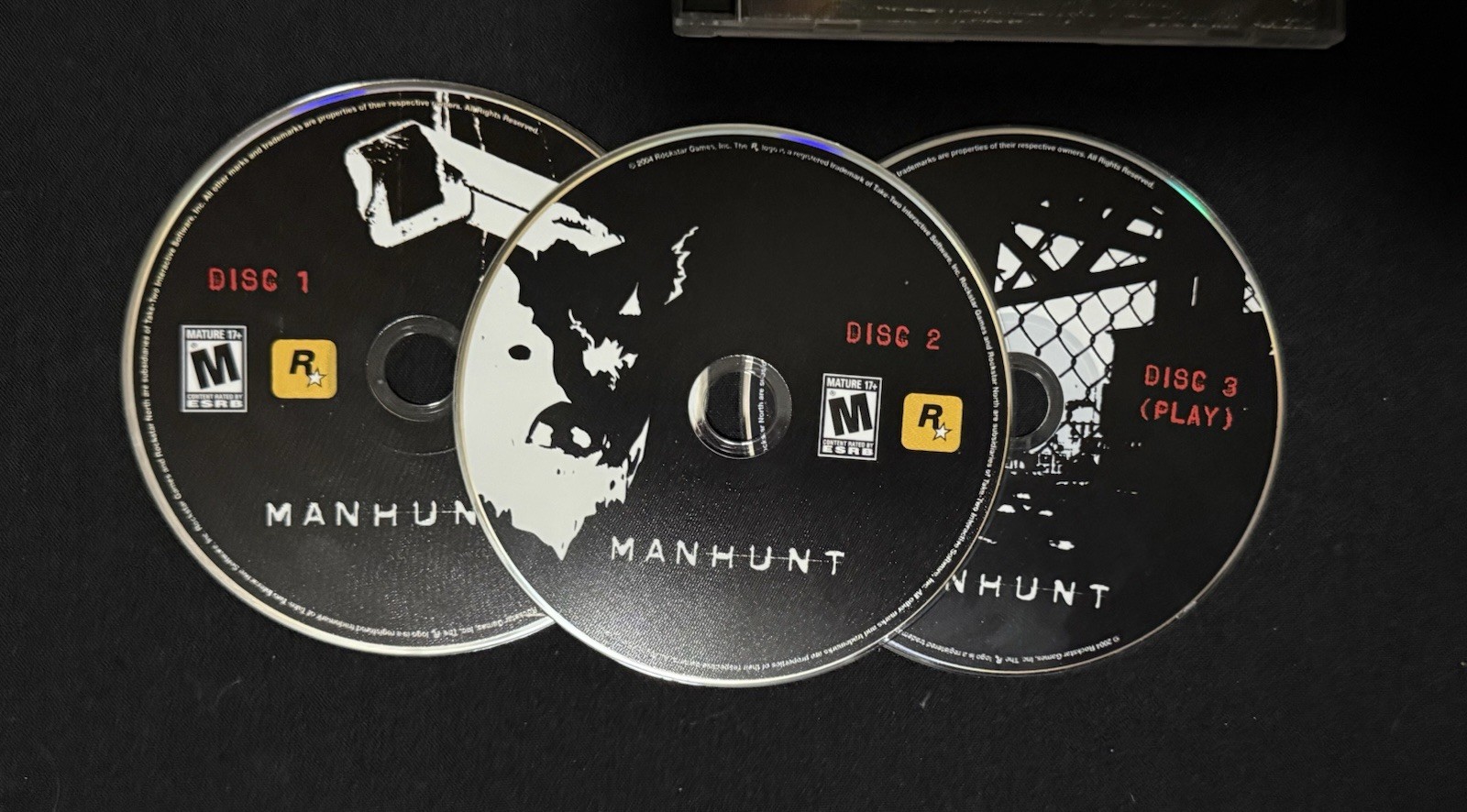 Manhunt (PC, 2004) Rockstar Games Big Box PC Game VHS Style Box