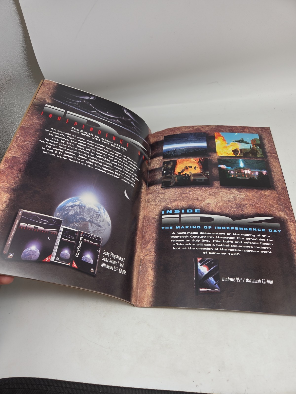 Fox Interactive E3 1996 Product Catalog / Brochure ONLY, PART OF PRESS KIT