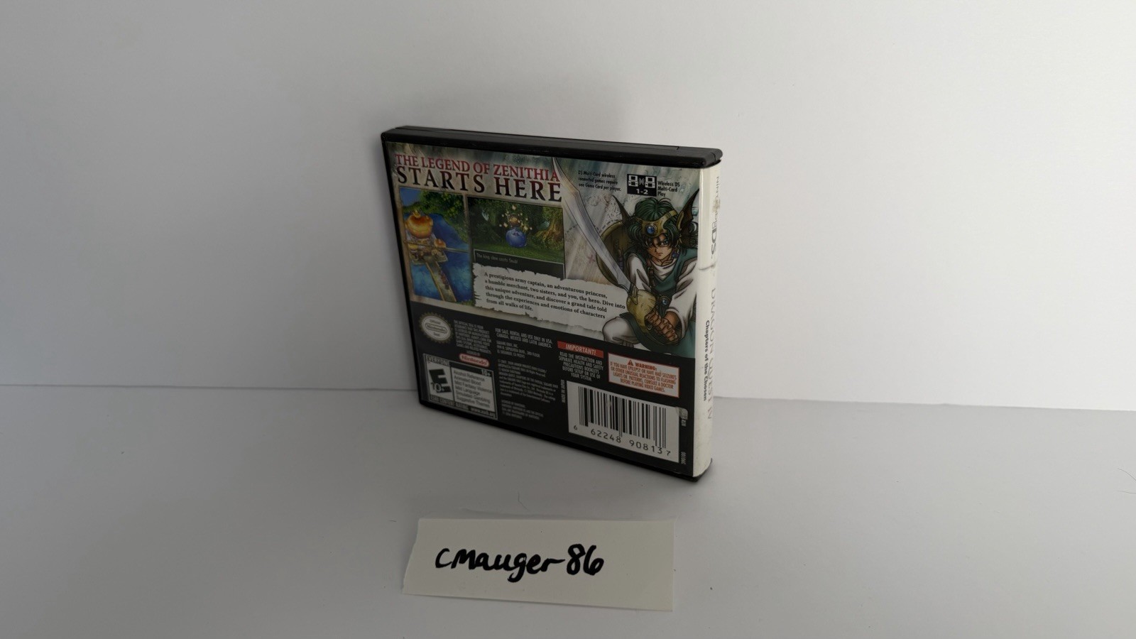 Dragon Quest IV: Chapters of the Chosen Nintendo DS w/ Manual