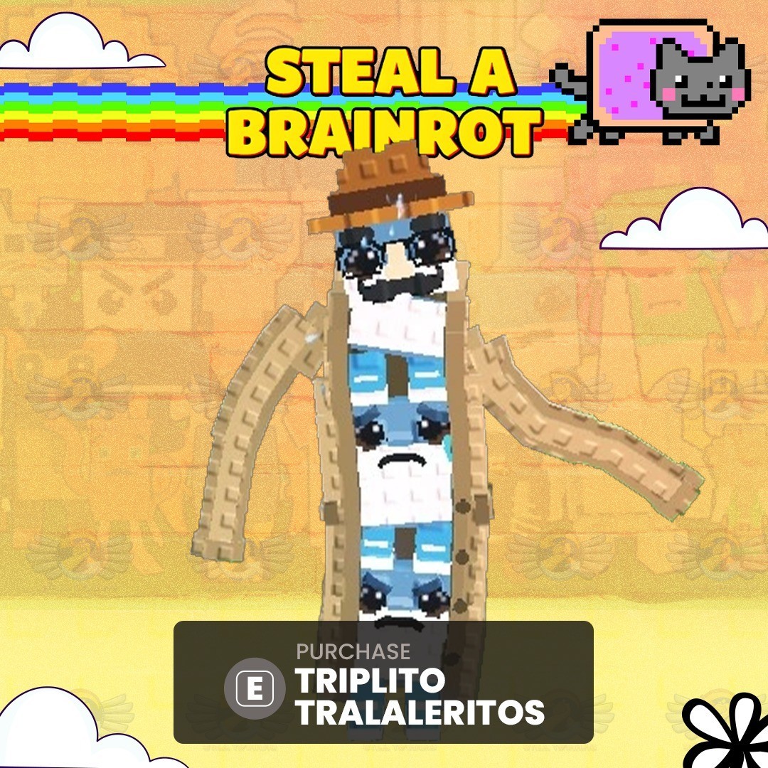 Triplito Tralaleritos – Steal a Brainrot