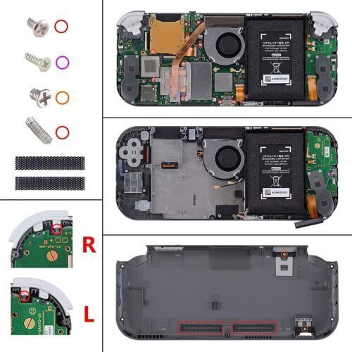 For Nintendo Switch Lite Full Set Buttons ABXY LRZLZR Direction Keys Replacement