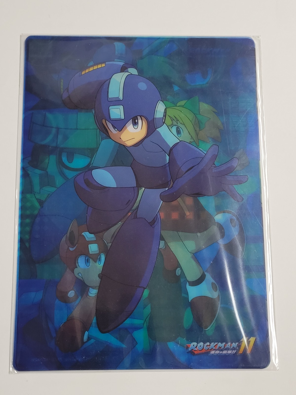 Mega Man 11 Postcard Set of 4 (2011) Brand New Factory Sealed Japan Import